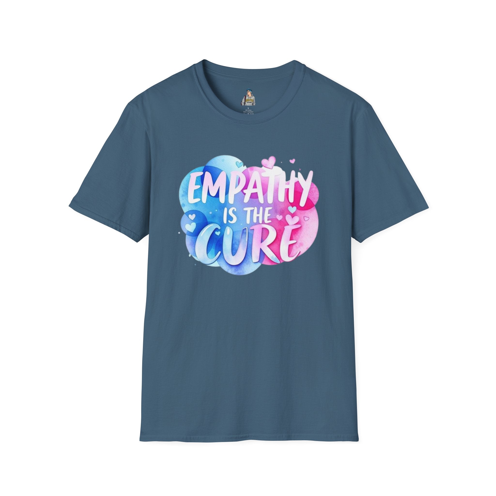Empathy is the Cure Unisex Softstyle T-Shirt - Comfortable and Inspirational Tee for Everyday Wear - EqualiTees.Me