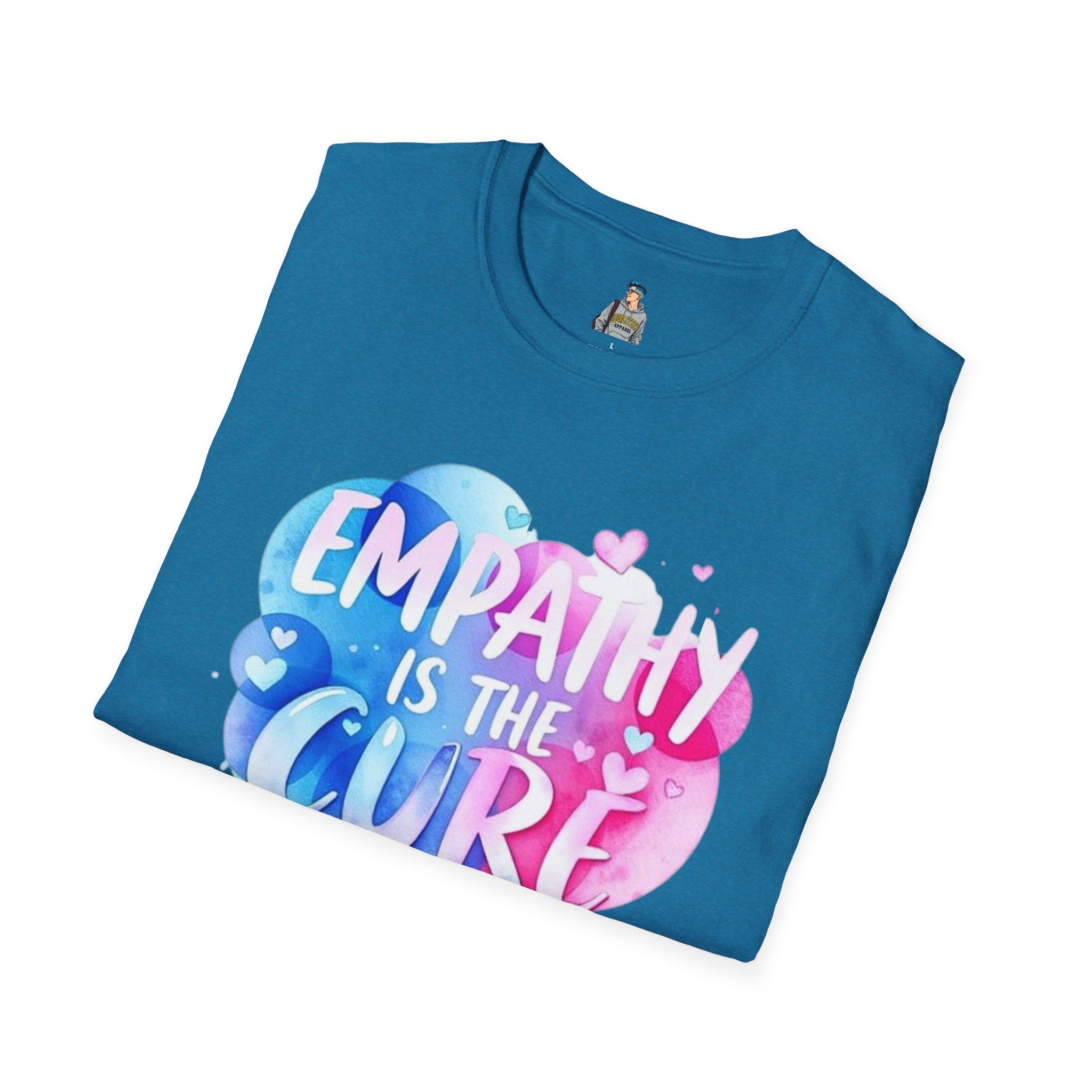 Empathy is the Cure Unisex Softstyle T-Shirt - Comfortable and Inspirational Tee for Everyday Wear - EqualiTees.Me