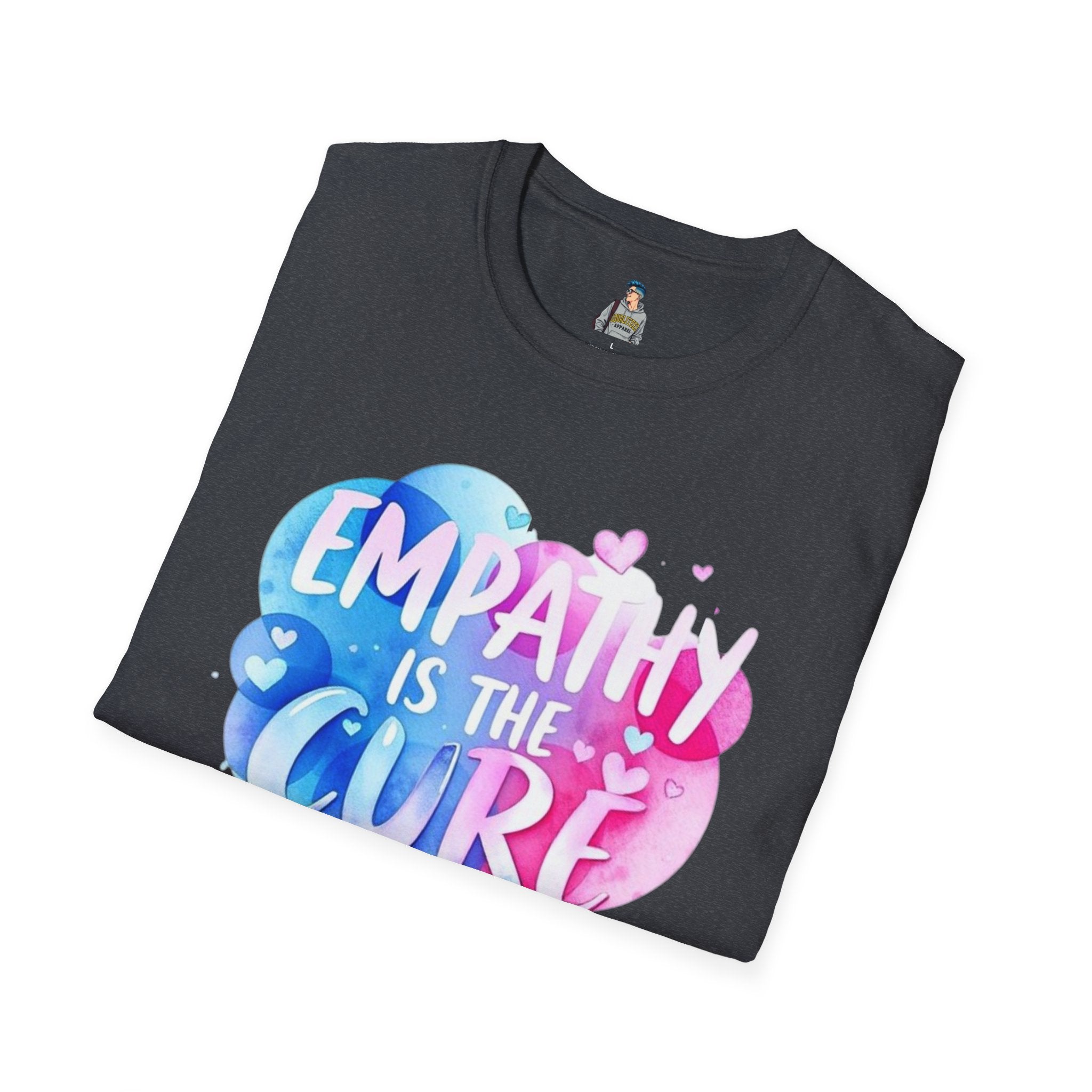 Empathy is the Cure Unisex Softstyle T-Shirt - Comfortable and Inspirational Tee for Everyday Wear - EqualiTees.Me
