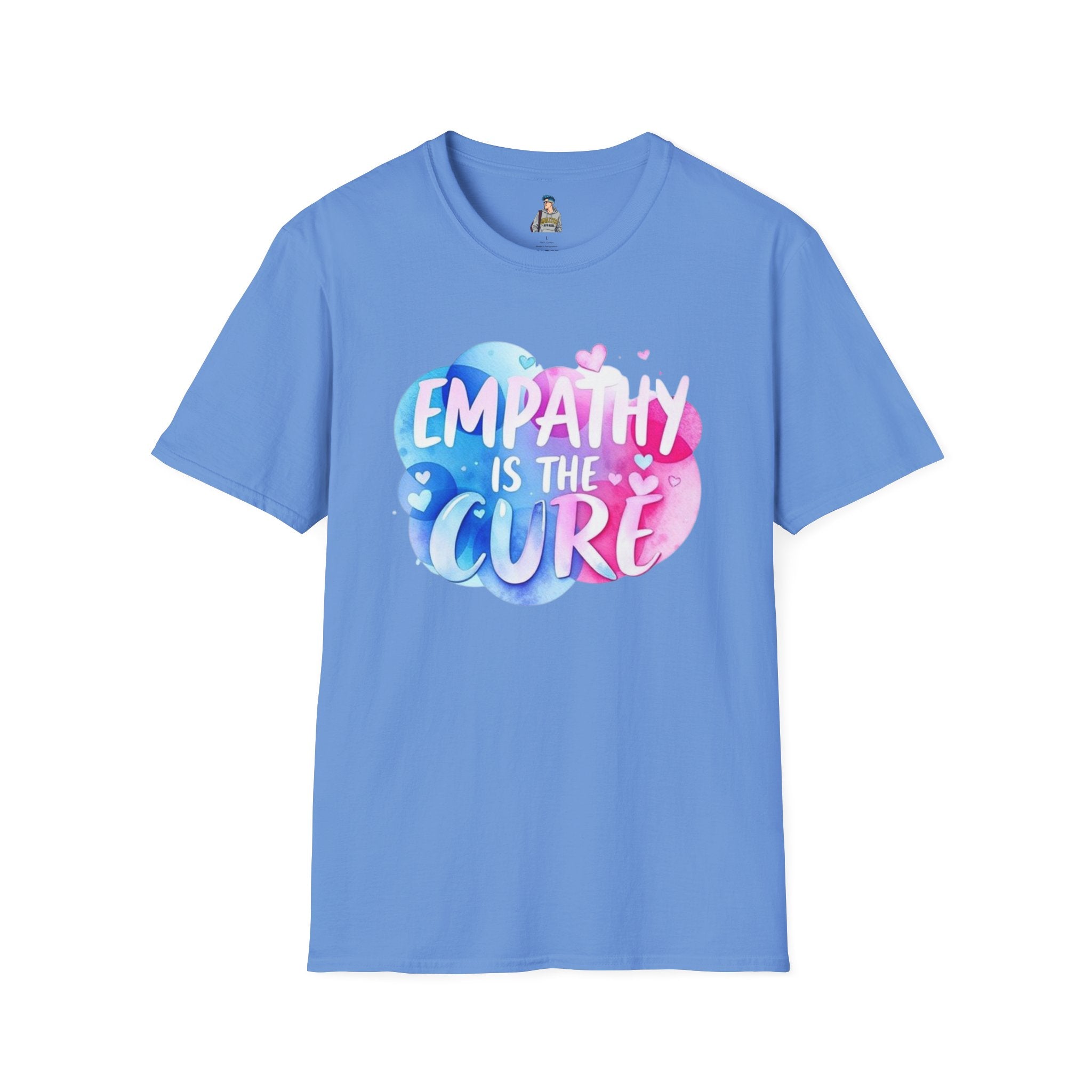 Empathy is the Cure Unisex Softstyle T-Shirt - Comfortable and Inspirational Tee for Everyday Wear - EqualiTees.Me