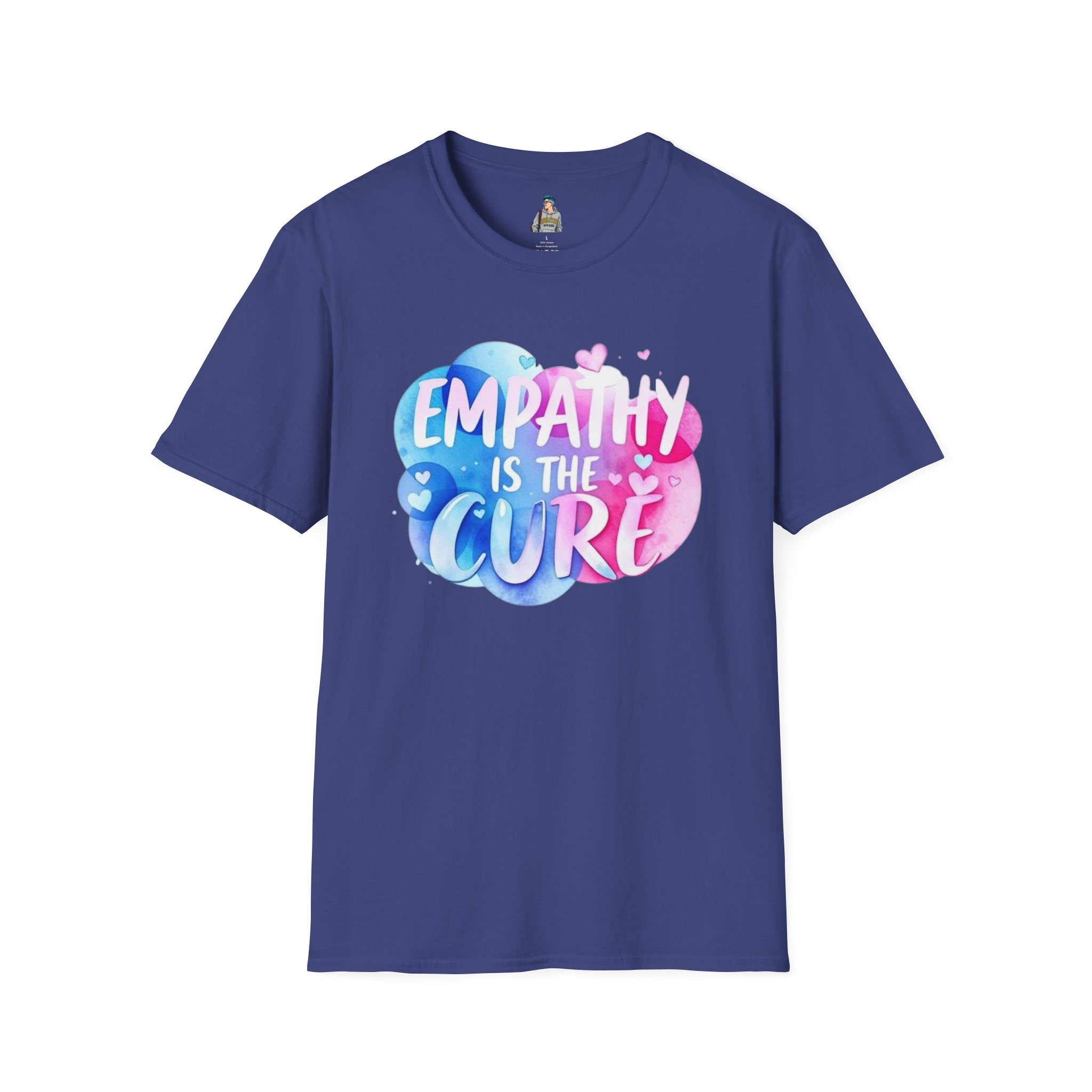 Empathy is the Cure Unisex Softstyle T-Shirt - Comfortable and Inspirational Tee for Everyday Wear - EqualiTees.Me