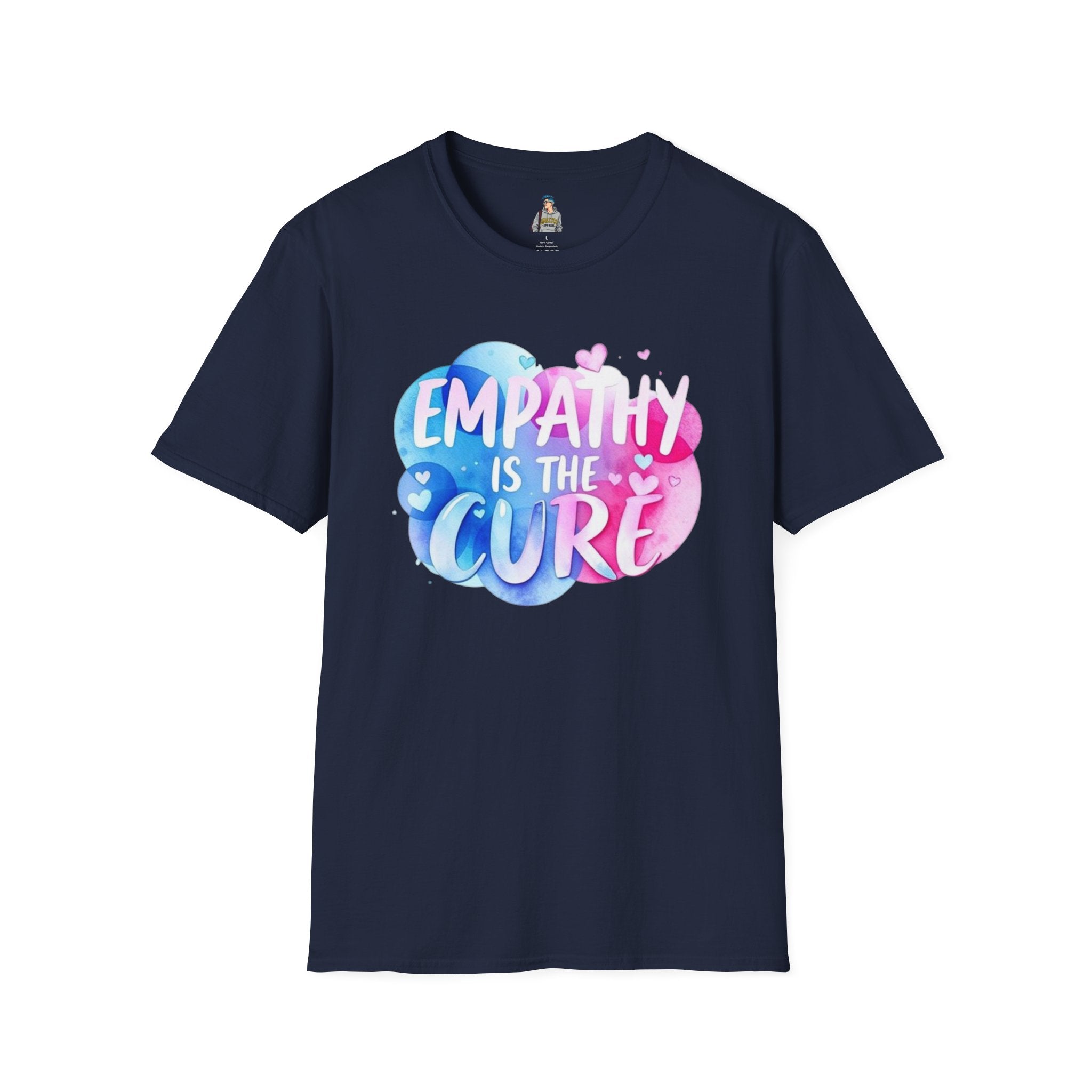 Empathy is the Cure Unisex Softstyle T-Shirt - Comfortable and Inspirational Tee for Everyday Wear - EqualiTees.Me