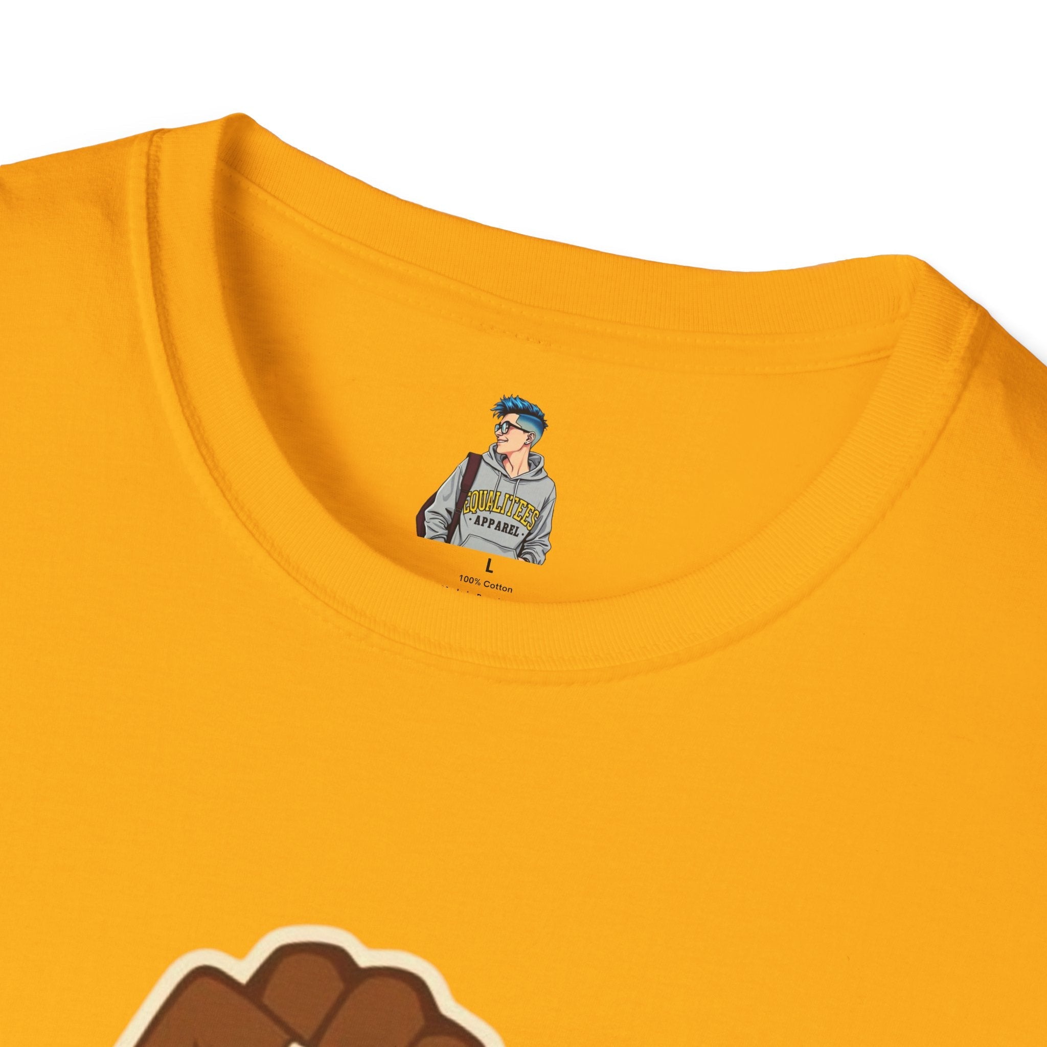 Empowering Keep Your Brown Fist in the Sky Unisex T-Shirt - EqualiTees.Me