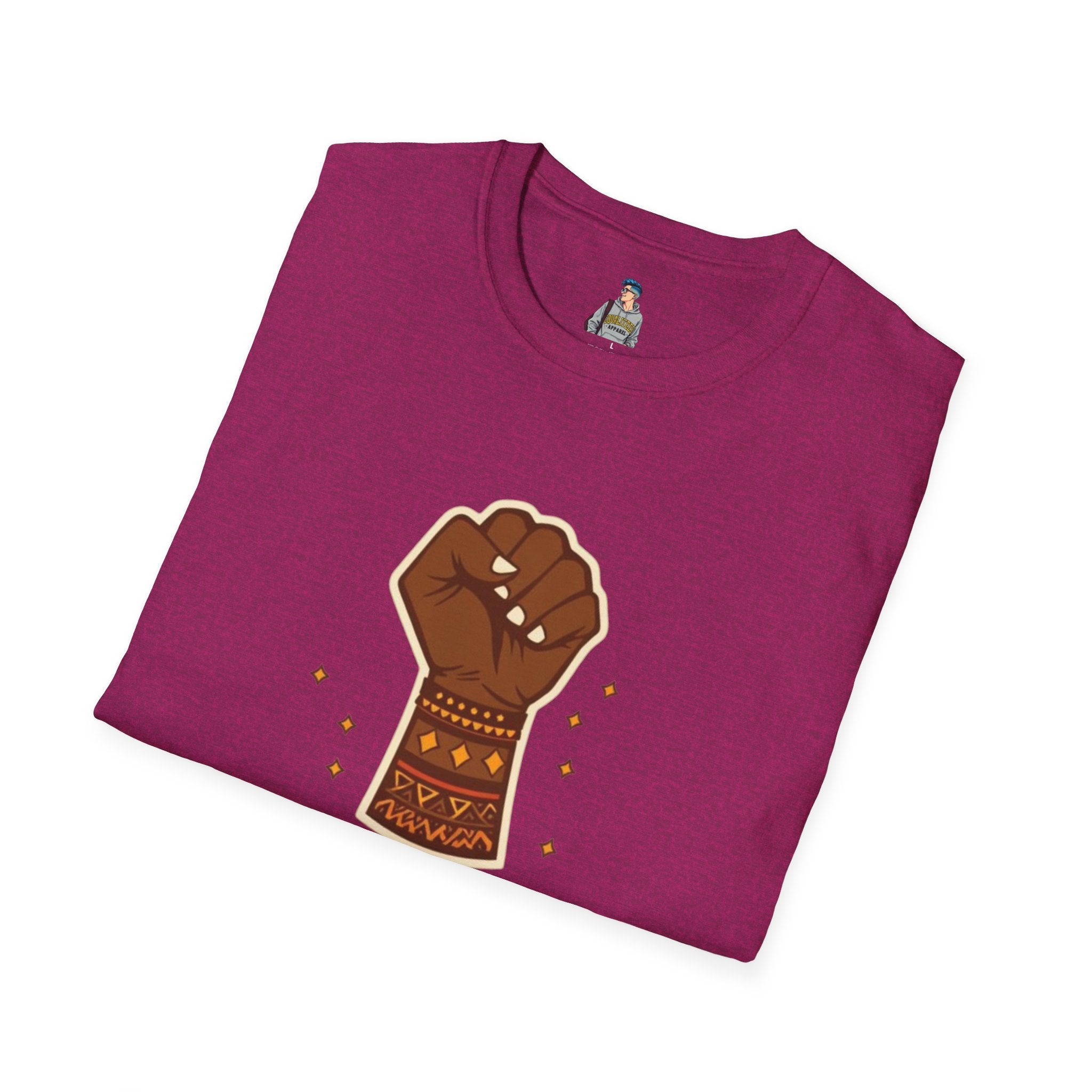 Empowering Keep Your Brown Fist in the Sky Unisex T-Shirt - EqualiTees.Me