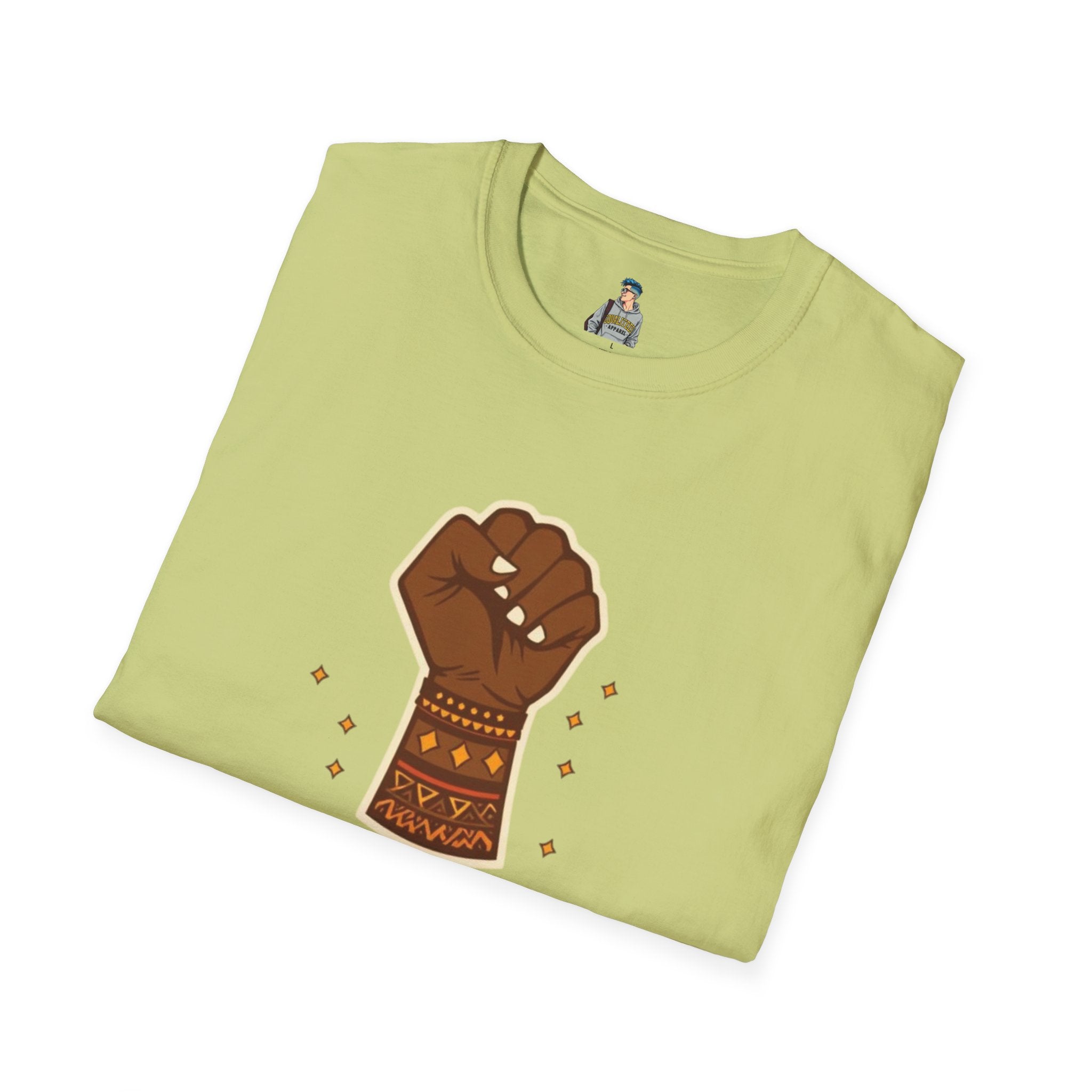 Empowering Keep Your Brown Fist in the Sky Unisex T-Shirt - EqualiTees.Me