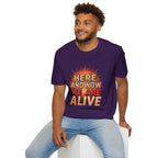 Empowering Statement Tee, Here and Now We Are Alive Our Resistance Matters - EqualiTees.Me