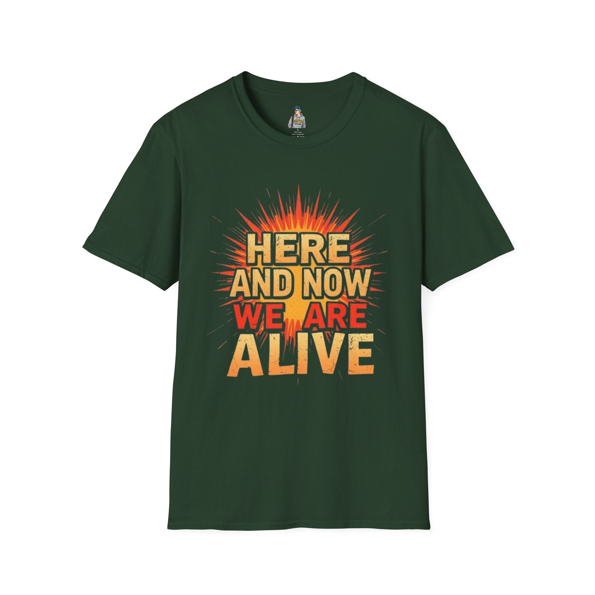 Empowering Statement Tee, Here and Now We Are Alive Our Resistance Matters - EqualiTees.Me