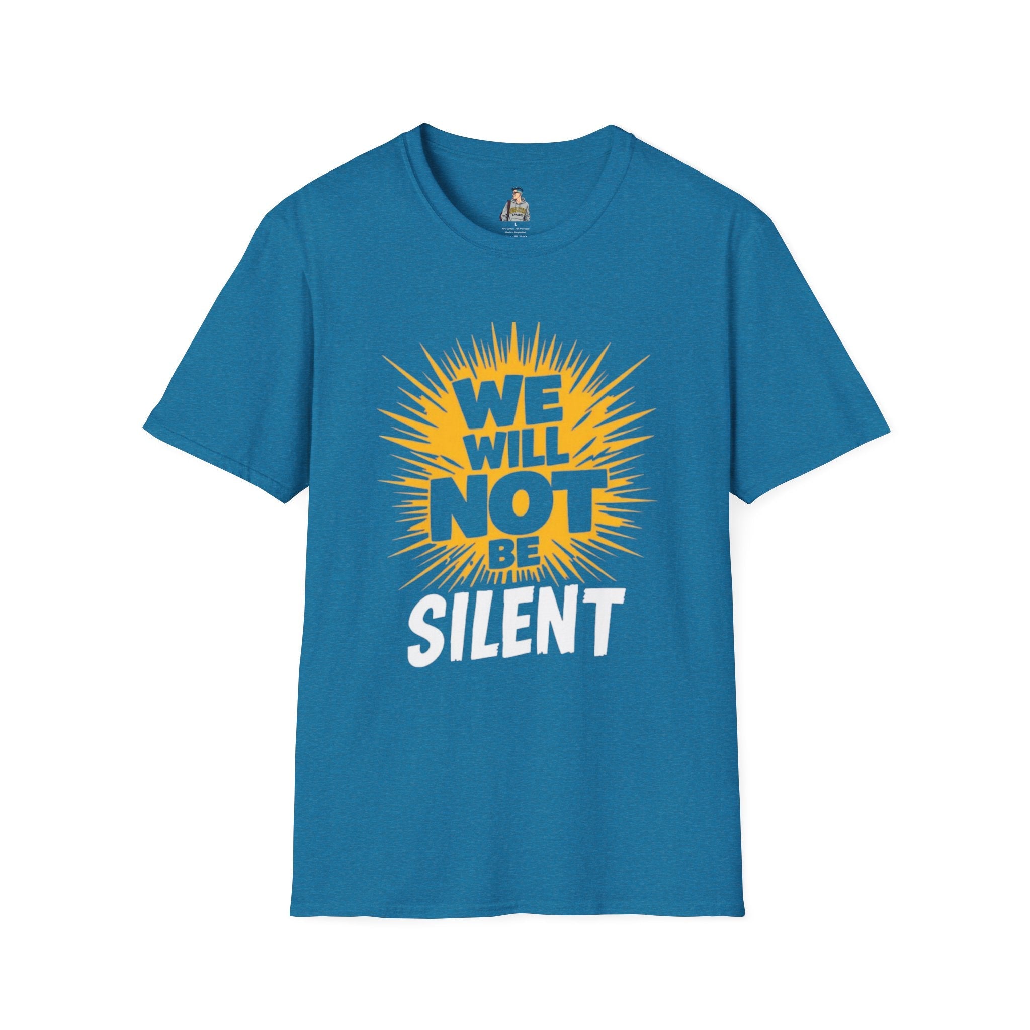 Empowerment Graphic Tee - We Will Not Be Silent | Unisex Softstyle T-Shirt - EqualiTees.Me