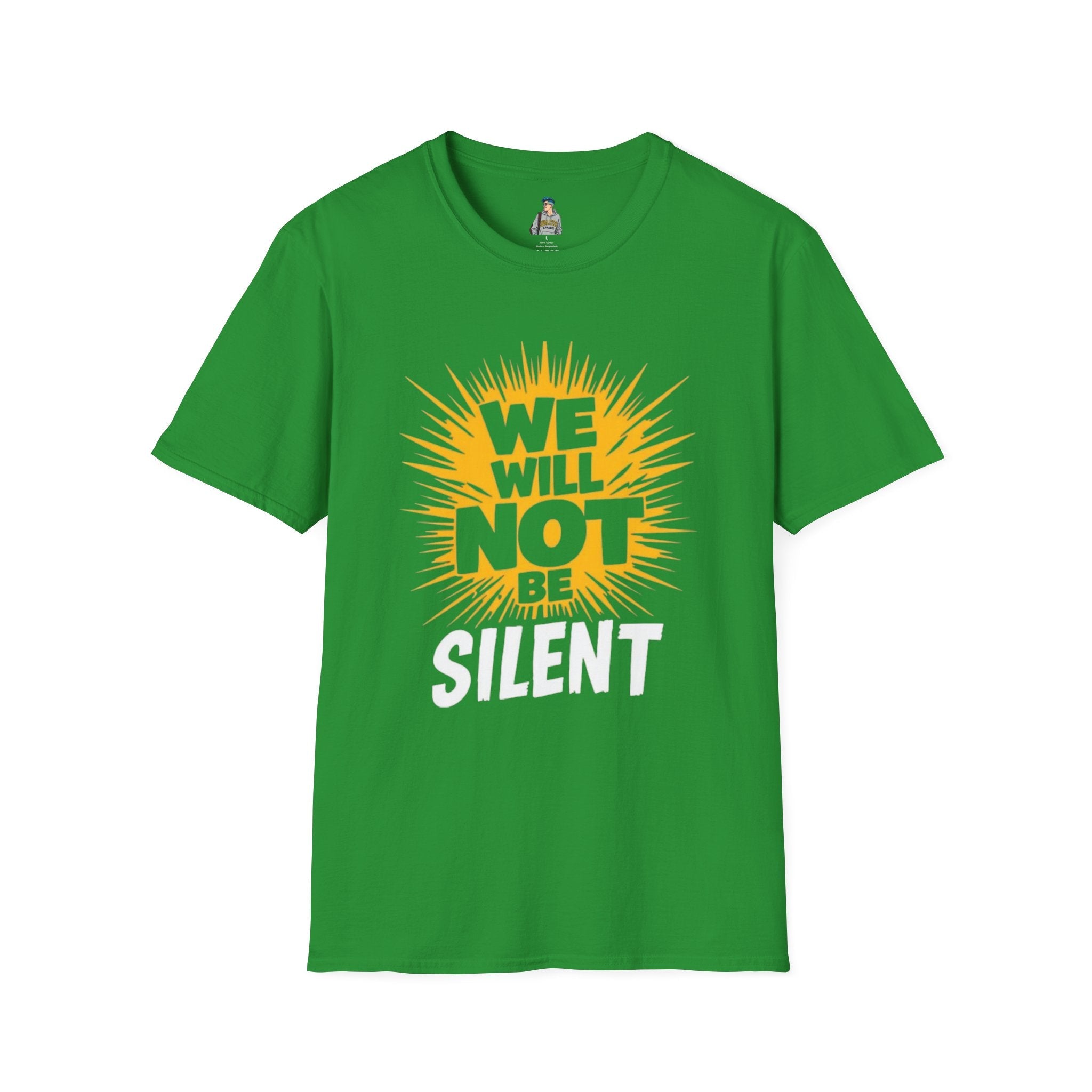 Empowerment Graphic Tee - We Will Not Be Silent | Unisex Softstyle T-Shirt - EqualiTees.Me