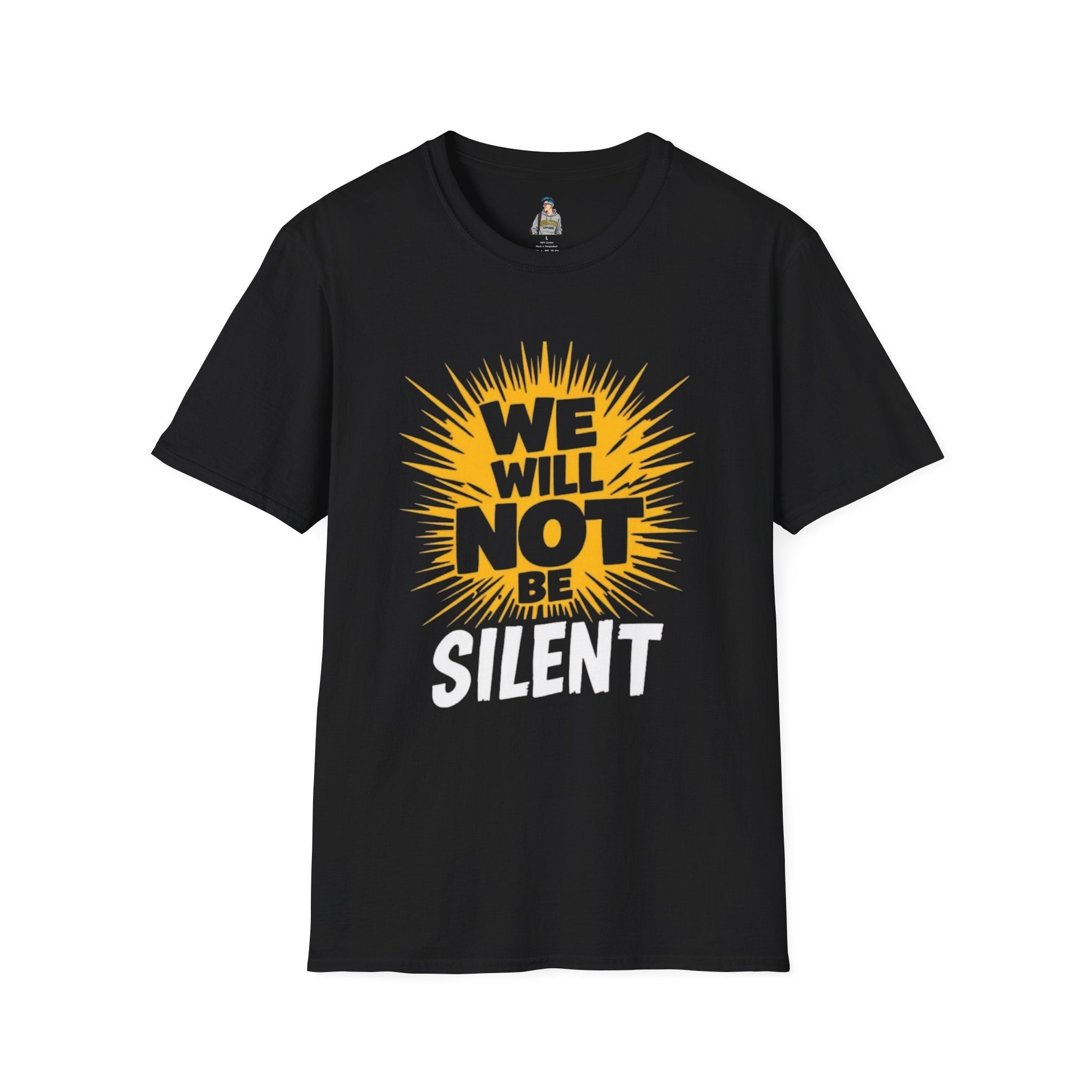 Empowerment Graphic Tee - We Will Not Be Silent | Unisex Softstyle T-Shirt - EqualiTees.Me