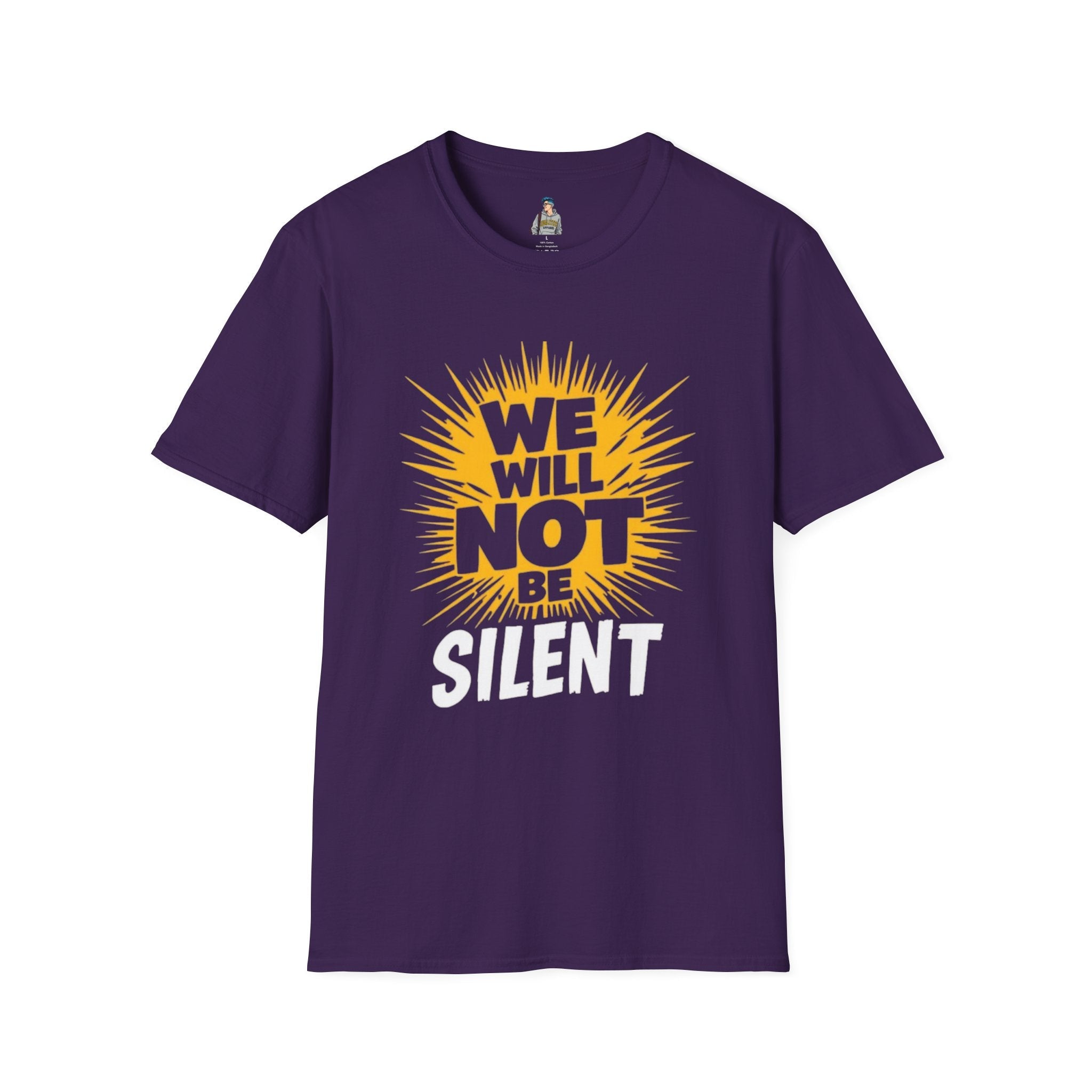 Empowerment Graphic Tee - We Will Not Be Silent | Unisex Softstyle T-Shirt - EqualiTees.Me