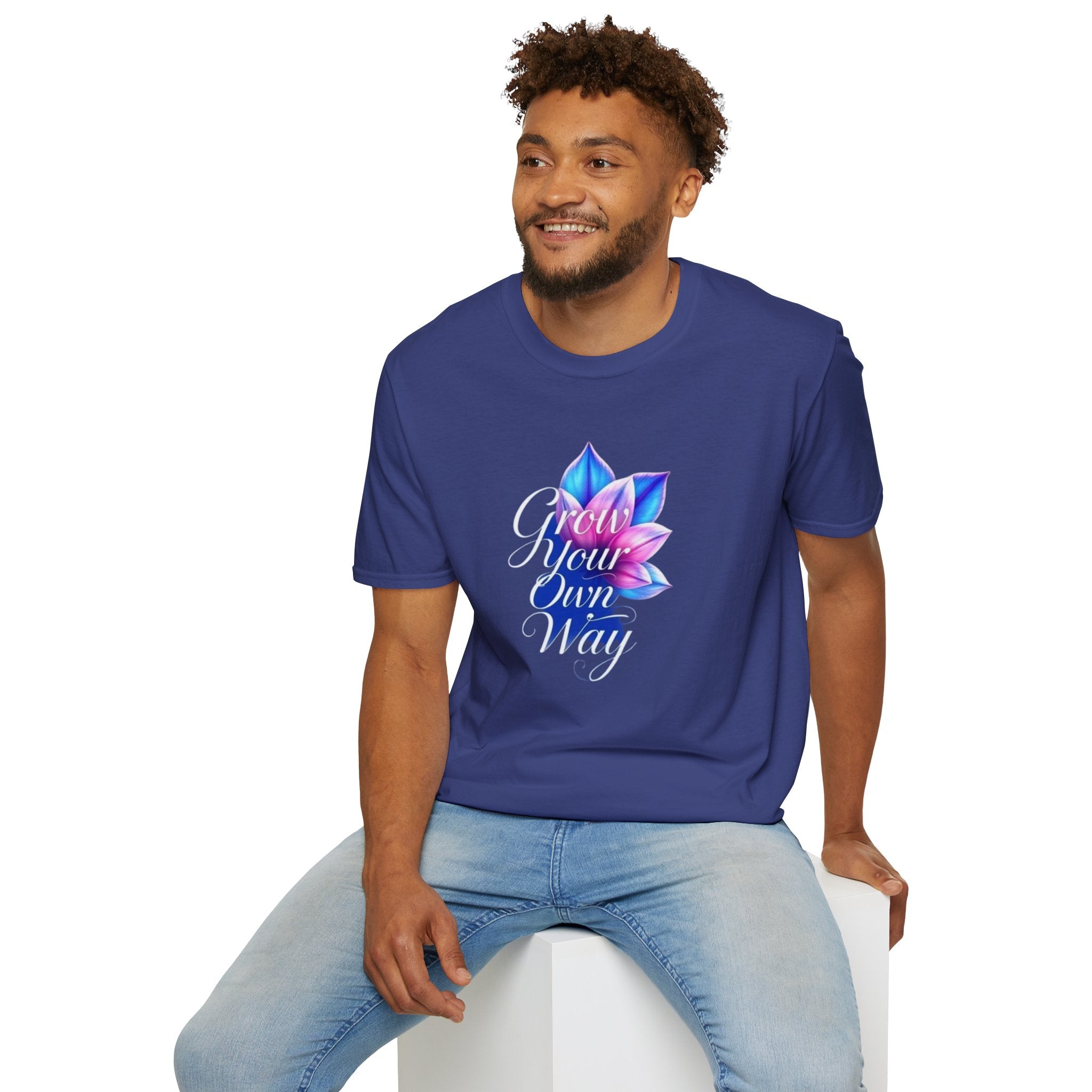Empowerment Lotus, Grow Your Own Way T-Shirt - EqualiTees.Me