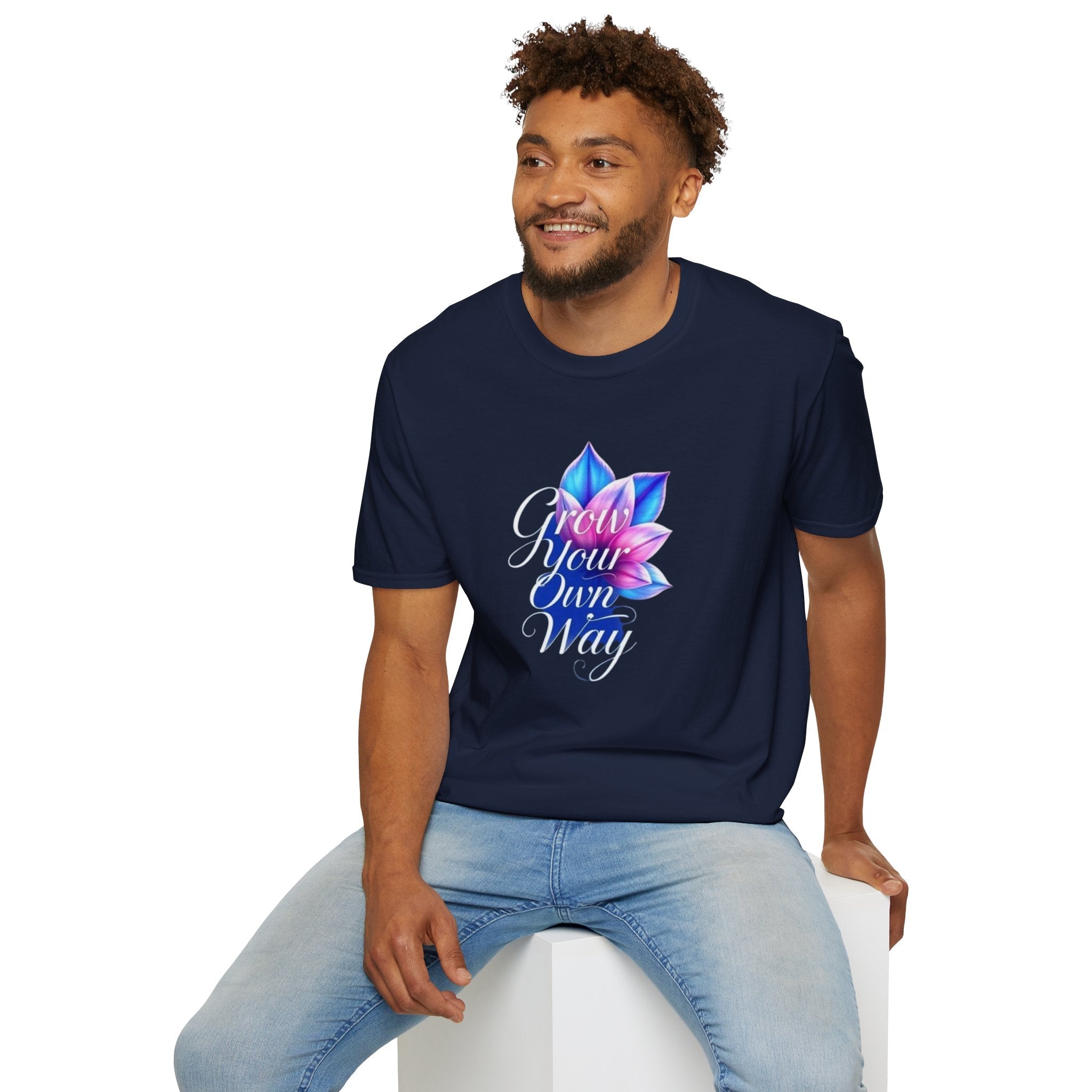 Empowerment Lotus, Grow Your Own Way T-Shirt - EqualiTees.Me