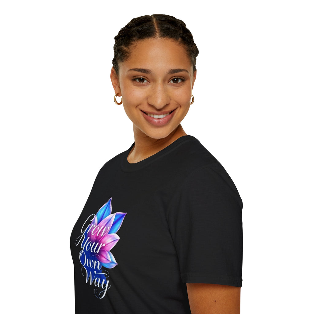 Empowerment Lotus, Grow Your Own Way T-Shirt - EqualiTees.Me