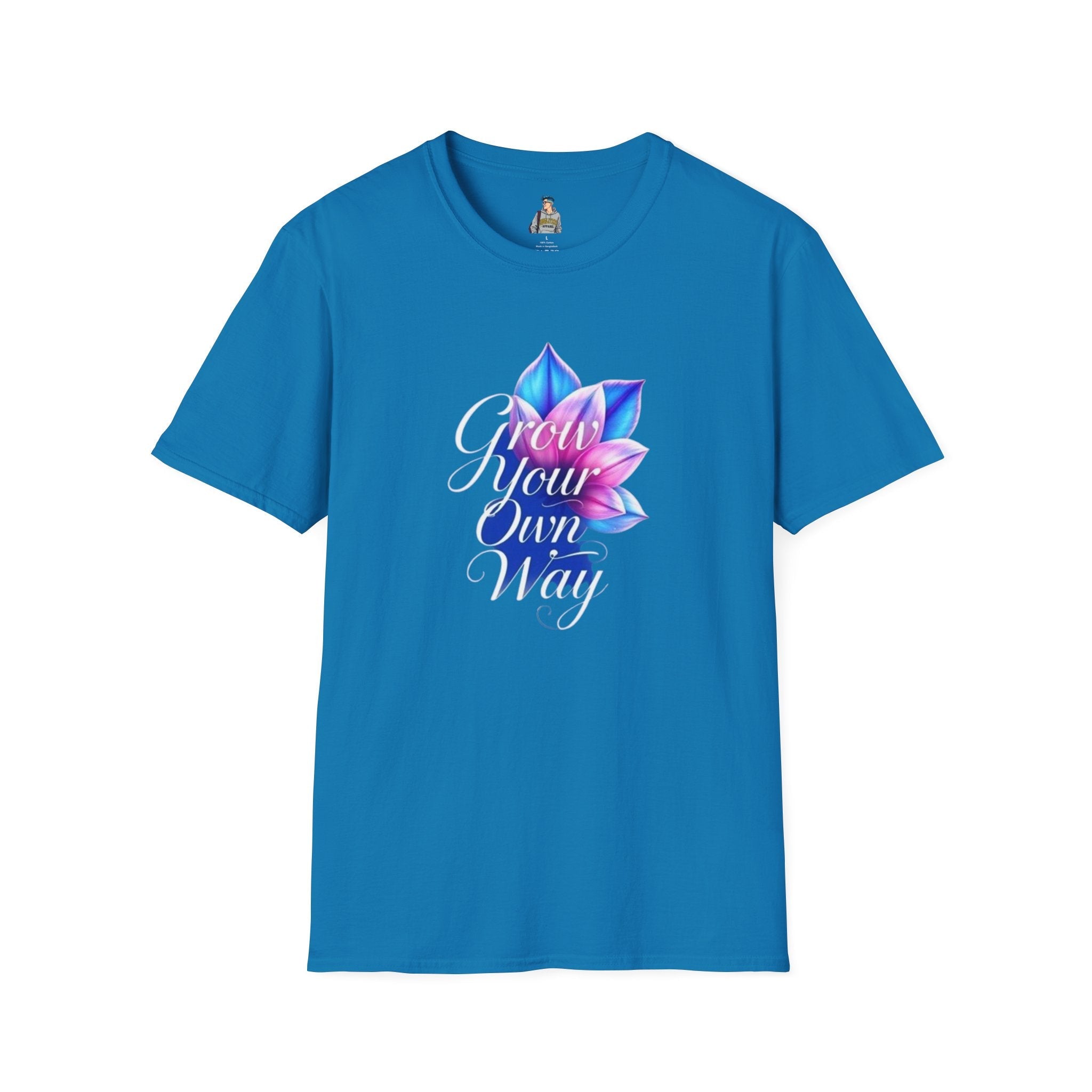 Empowerment Lotus, Grow Your Own Way T-Shirt - EqualiTees.Me