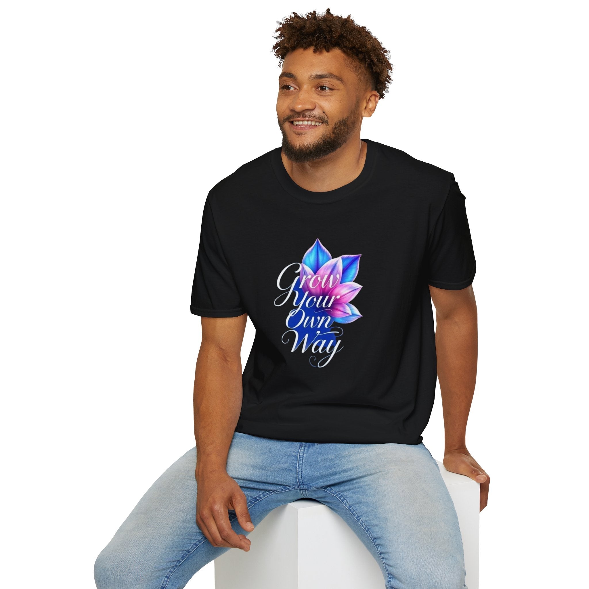 Empowerment Lotus, Grow Your Own Way T-Shirt - EqualiTees.Me