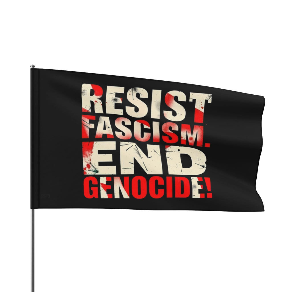 End Genocide - Protest Flag - EqualiTees.Me