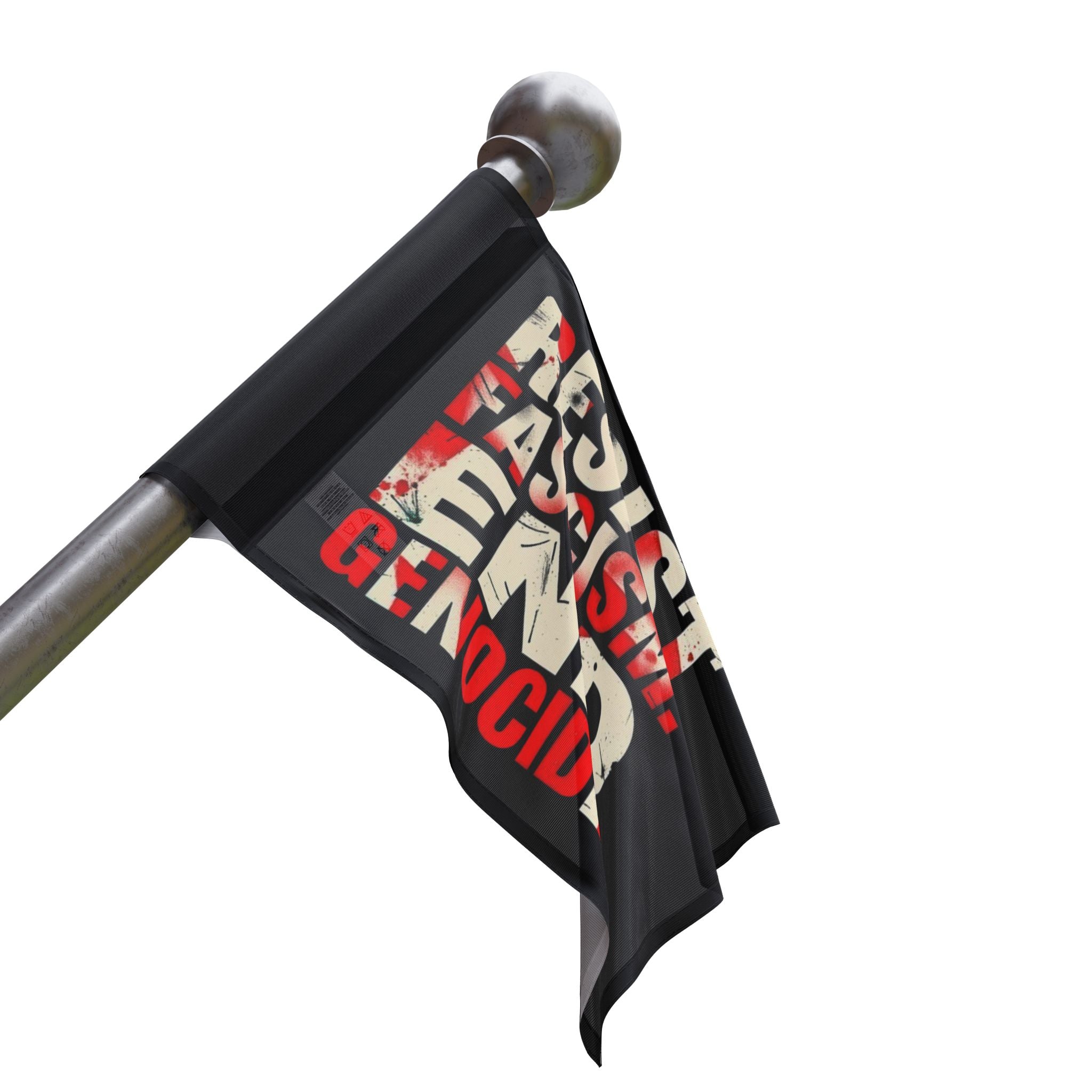 End Genocide - Protest Flag - EqualiTees.Me