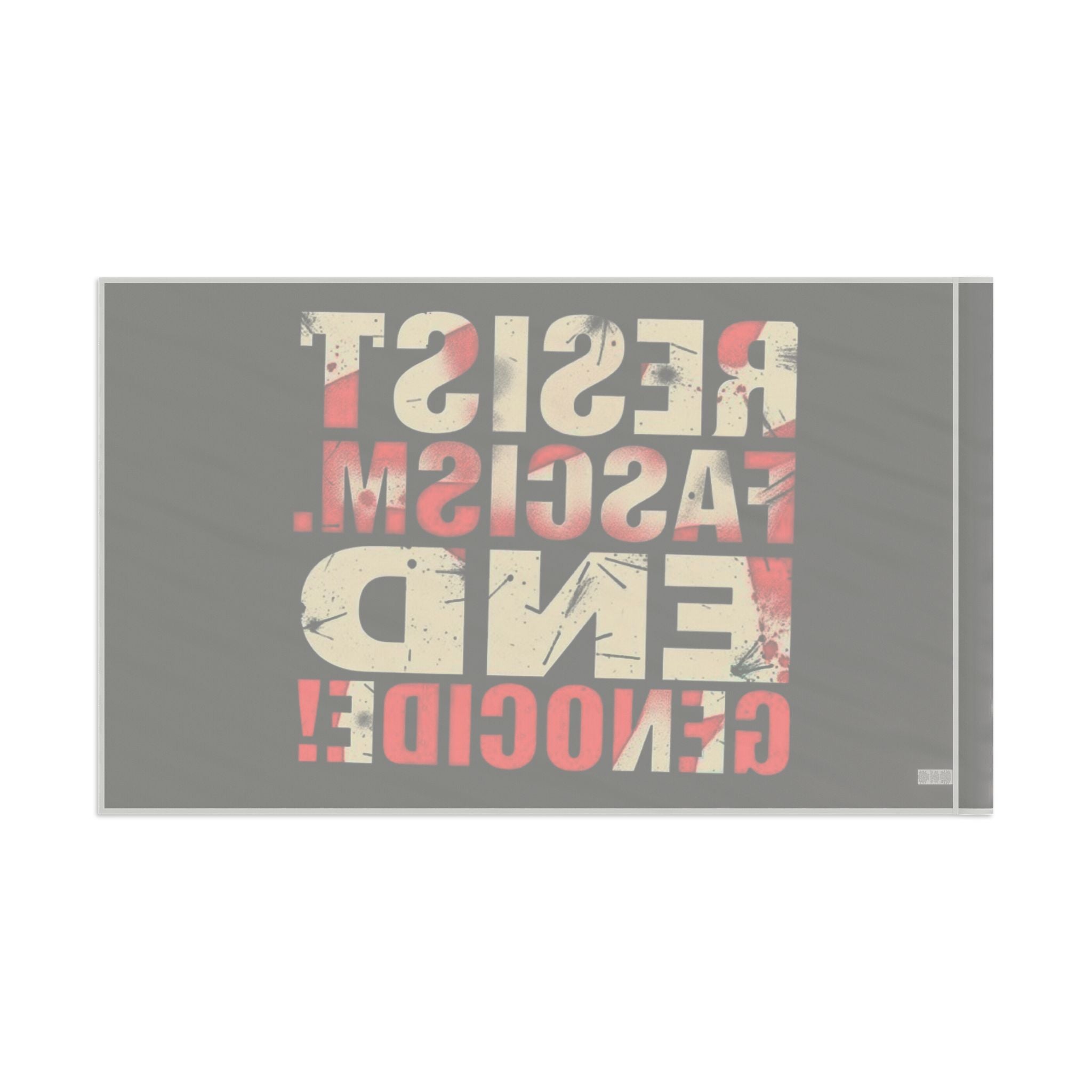 End Genocide - Protest Flag - EqualiTees.Me