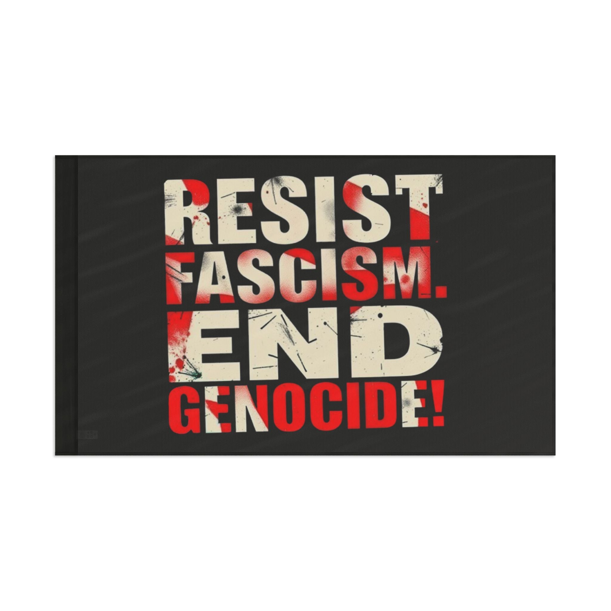 End Genocide - Protest Flag - EqualiTees.Me