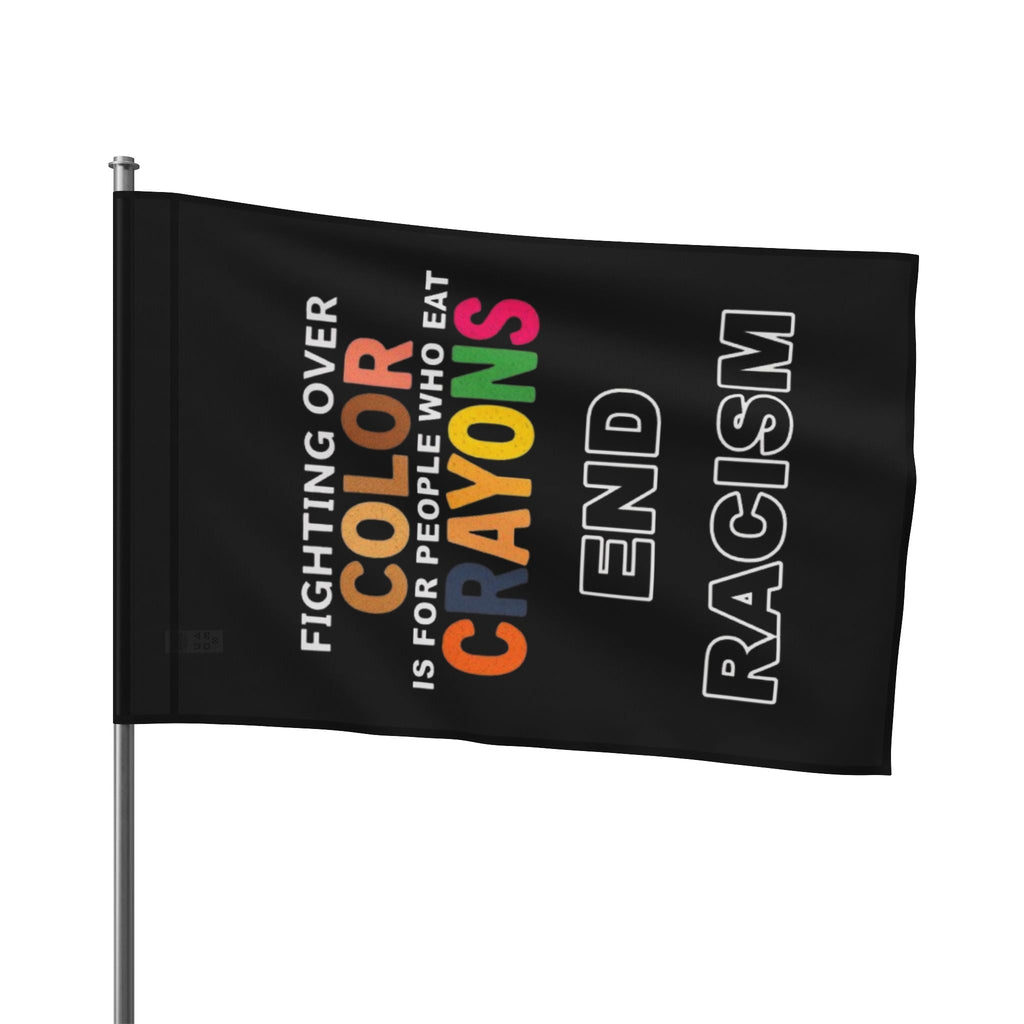 End Racism - Protest Flag - EqualiTees.Me