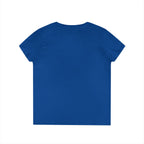 Fierce & Female V - Neck T-Shirt - Empowering Floral Tee for Women - EqualiTees.Me