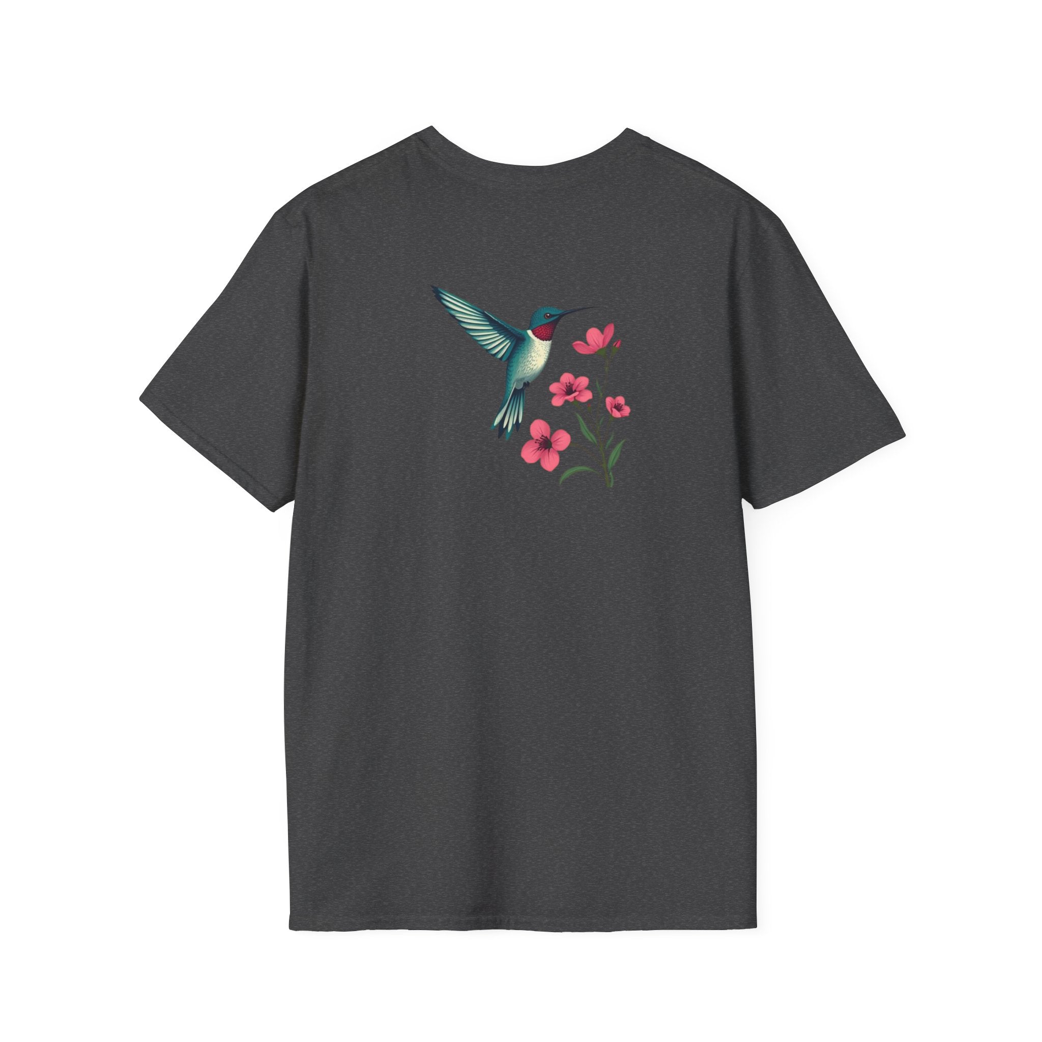 Floral Hummingbird T-Shirt - EqualiTees.Me