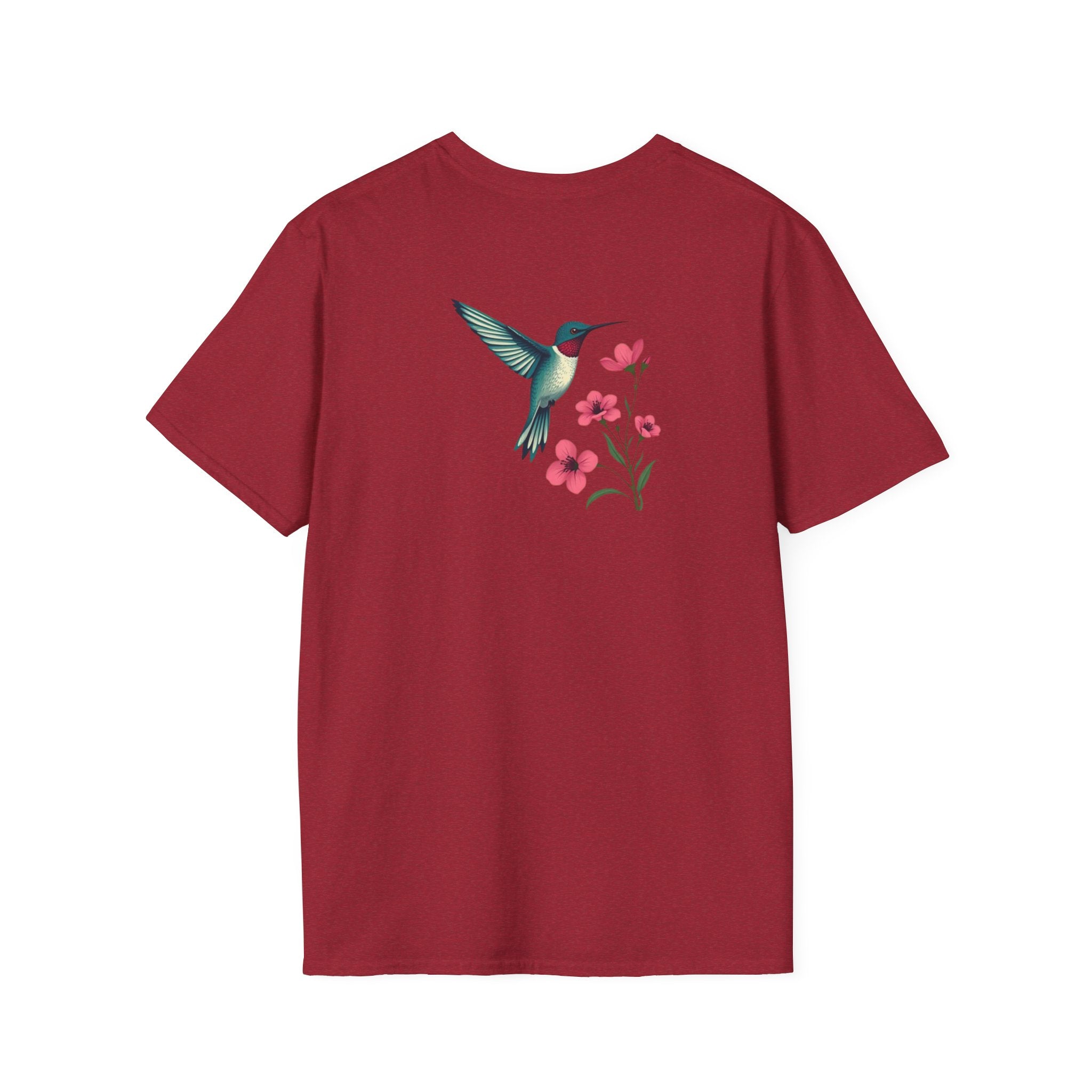 Floral Hummingbird T-Shirt - EqualiTees.Me