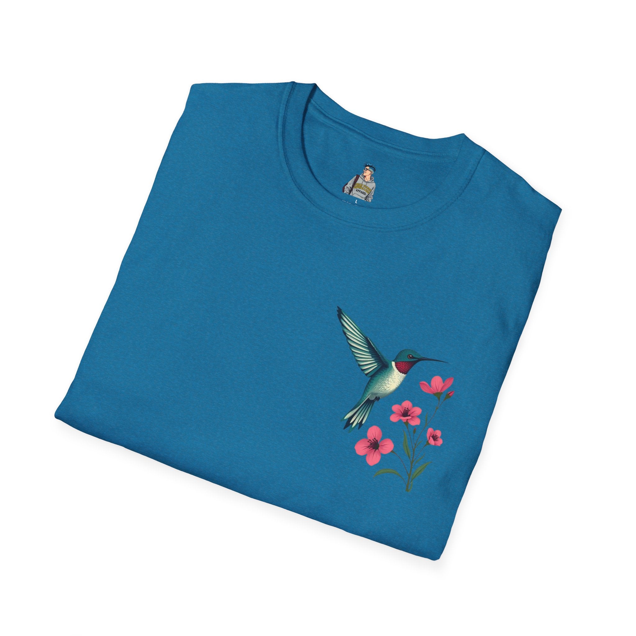 Floral Hummingbird T-Shirt - EqualiTees.Me