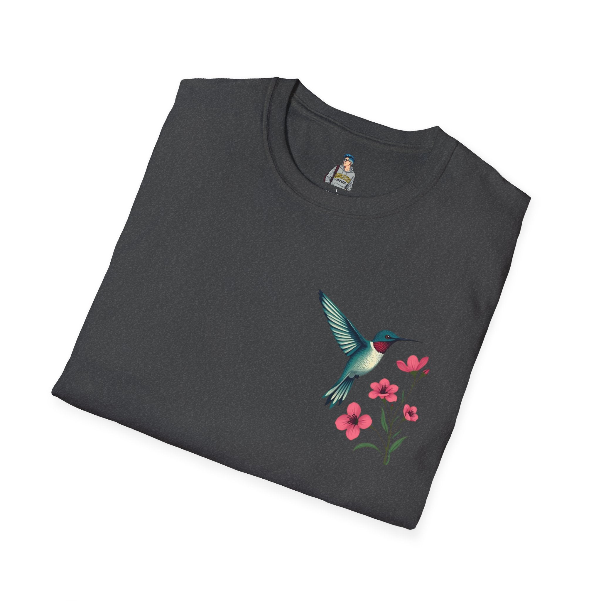 Floral Hummingbird T-Shirt - EqualiTees.Me