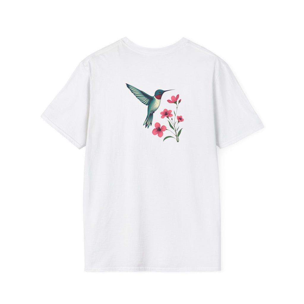 Floral Hummingbird T-Shirt - EqualiTees.Me