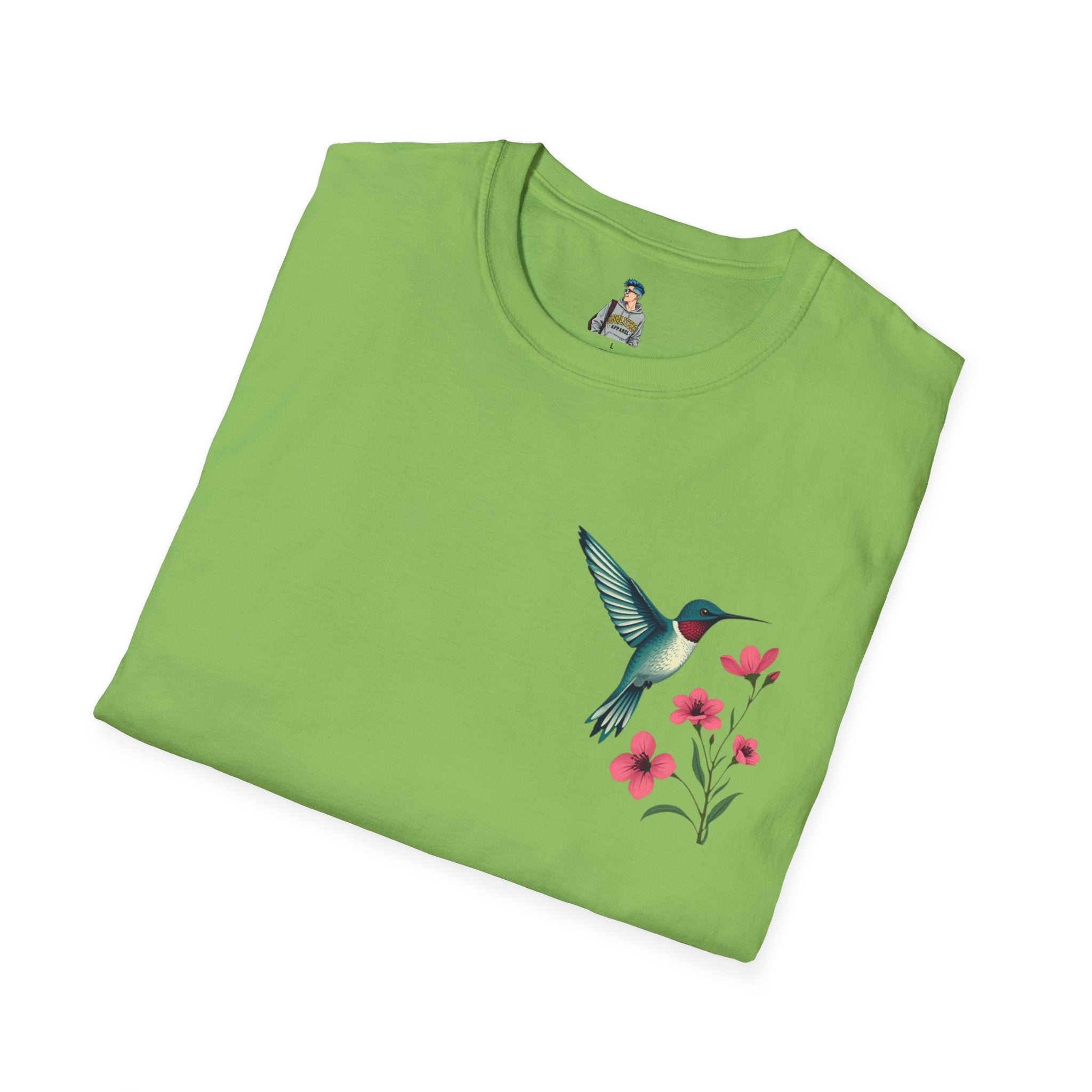 Floral Hummingbird T-Shirt - EqualiTees.Me