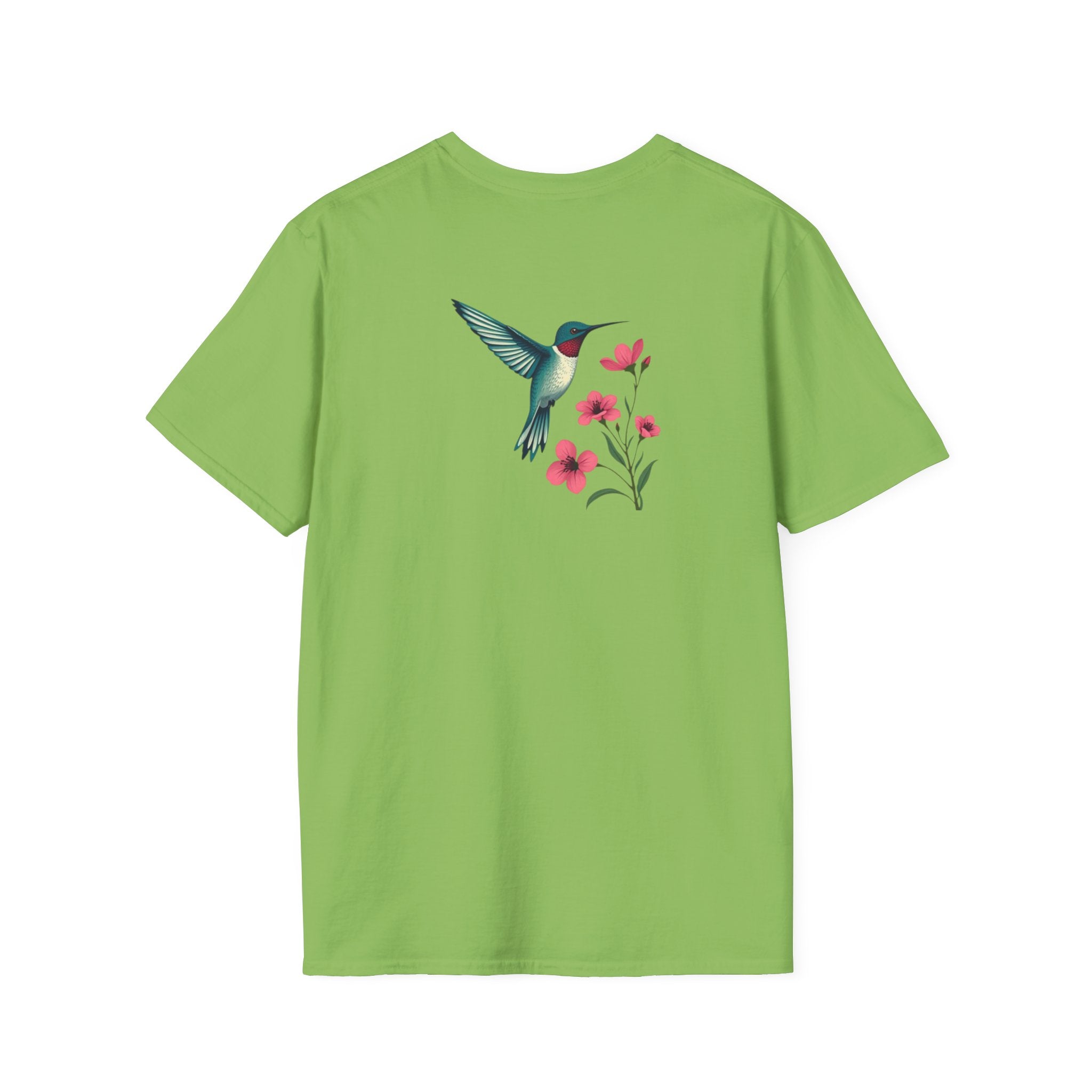 Floral Hummingbird T-Shirt - EqualiTees.Me