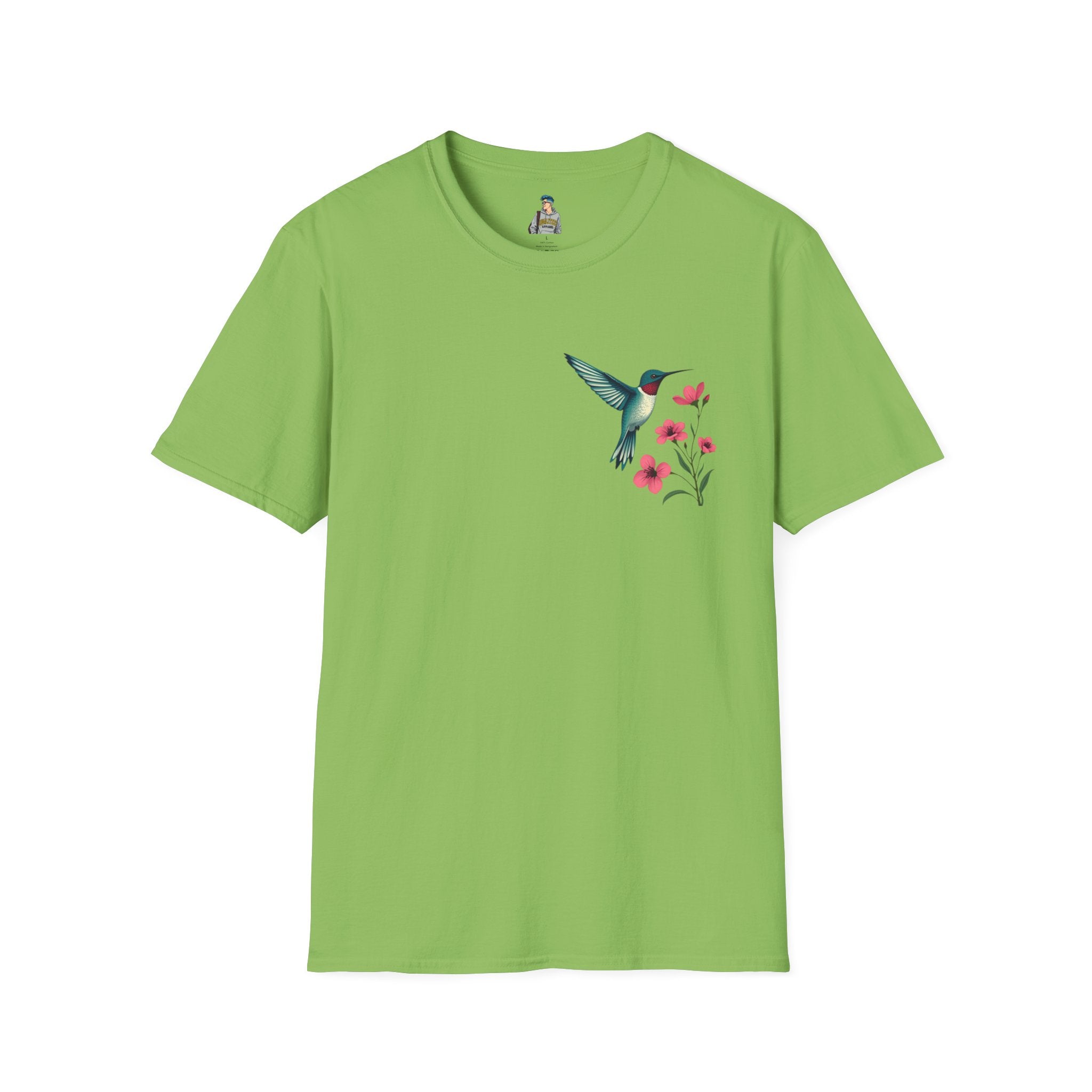 Floral Hummingbird T-Shirt - EqualiTees.Me