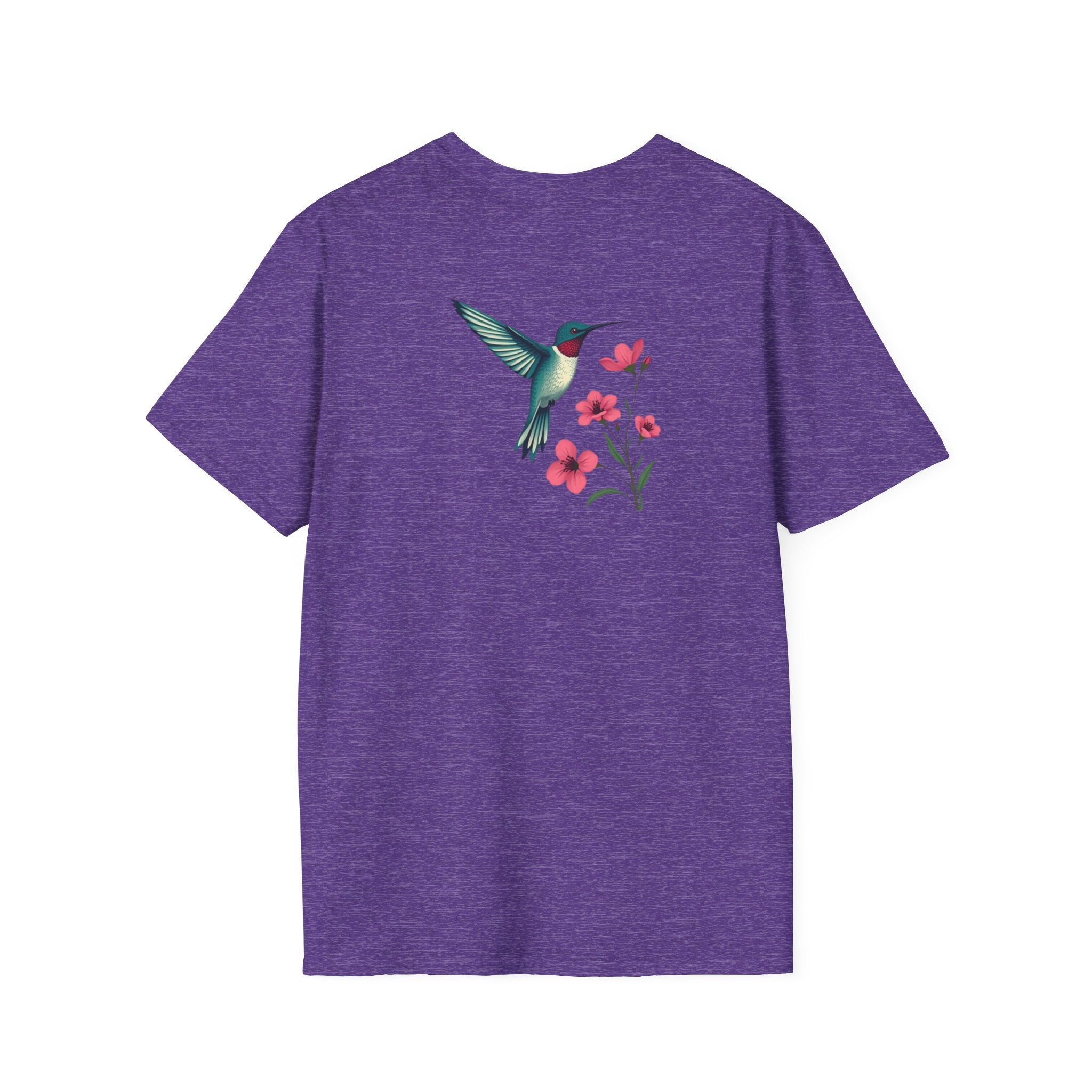 Floral Hummingbird T-Shirt - EqualiTees.Me