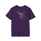 Floral Hummingbird T-Shirt - EqualiTees.Me