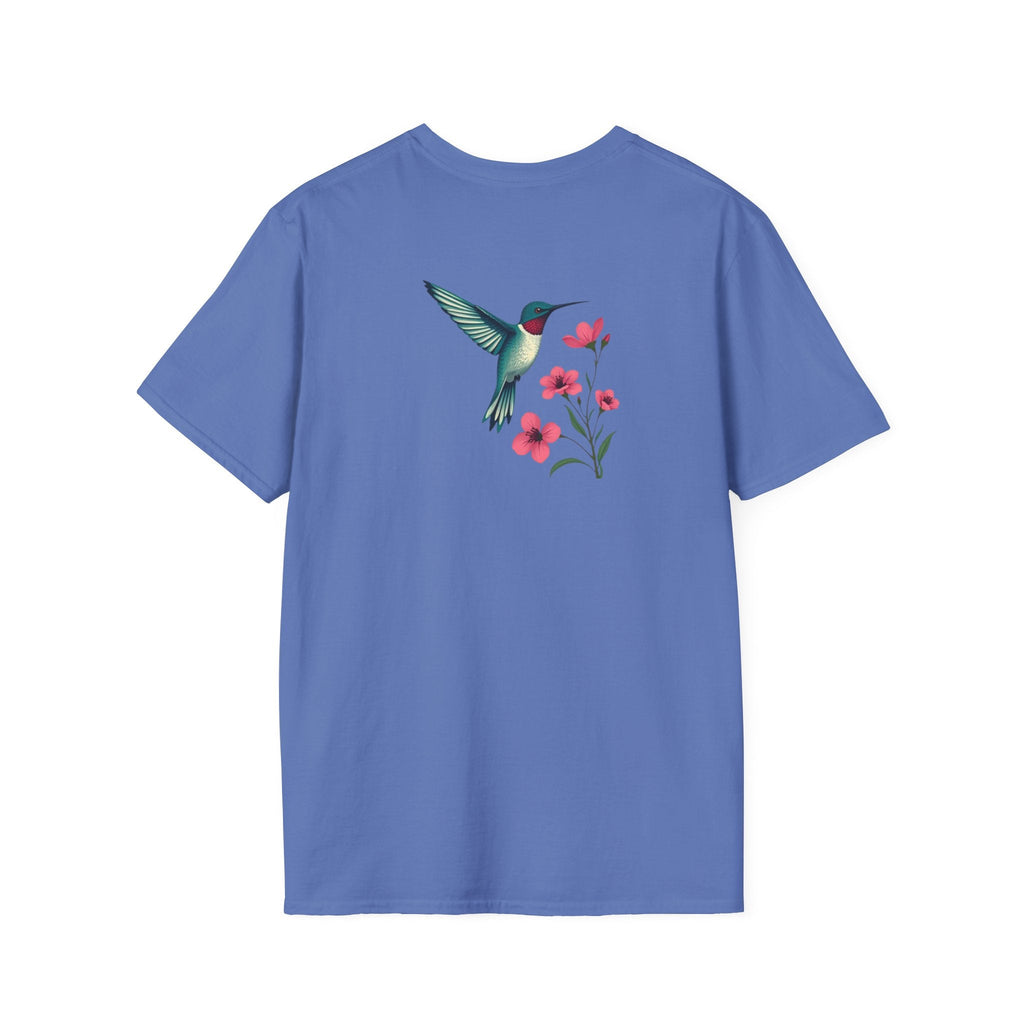 Floral Hummingbird T-Shirt - EqualiTees.Me
