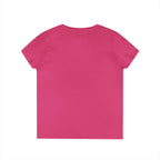 Floral Momma V - Neck T-Shirt - Stylish Gift for Moms - EqualiTees.Me