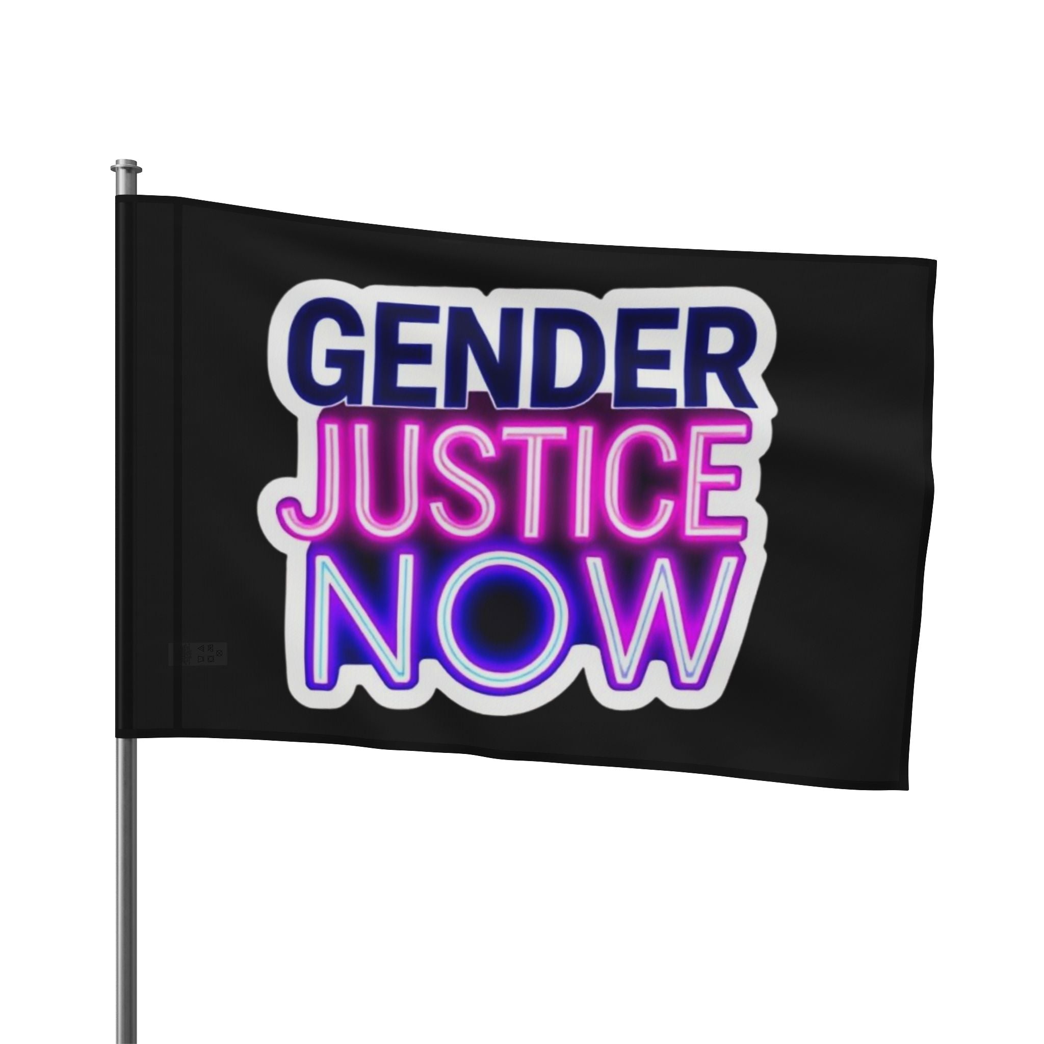 Gender Justice Now - Protest Flag - EqualiTees.Me