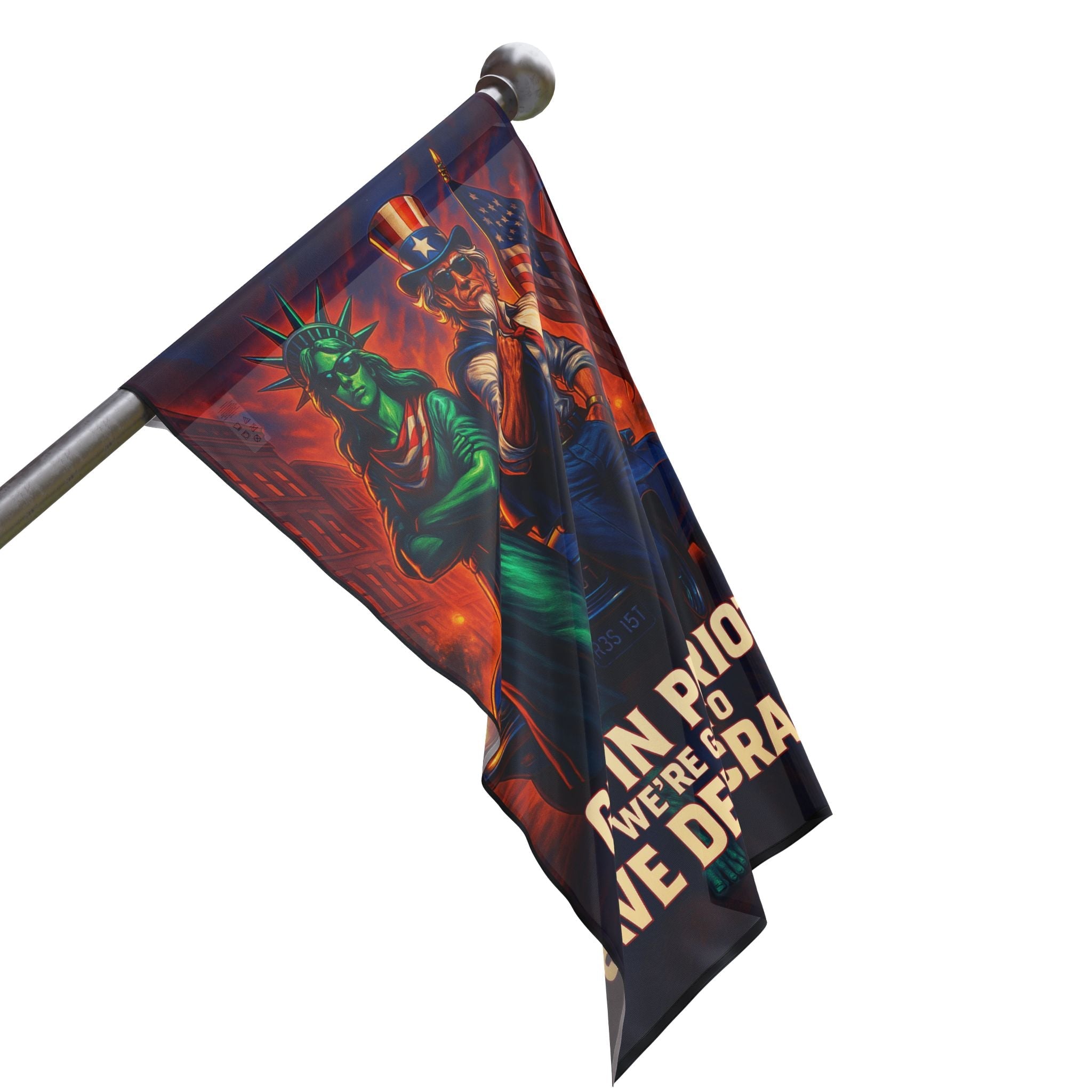 Get In Patriot - Protest Flag - EqualiTees.Me