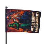 Get In Patriot - Protest Flag - EqualiTees.Me
