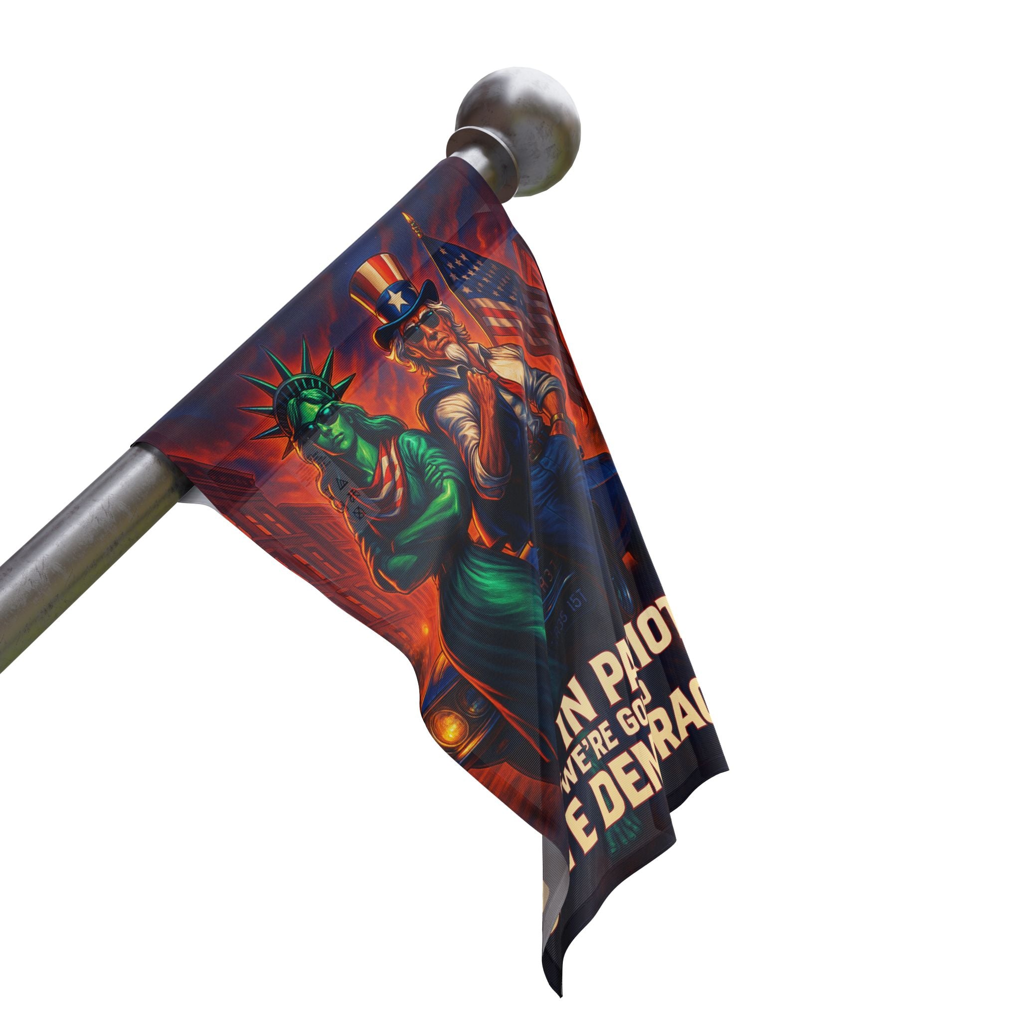 Get In Patriot - Protest Flag - EqualiTees.Me