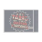 Great Day to Save Democracy - Protest Flag - EqualiTees.Me