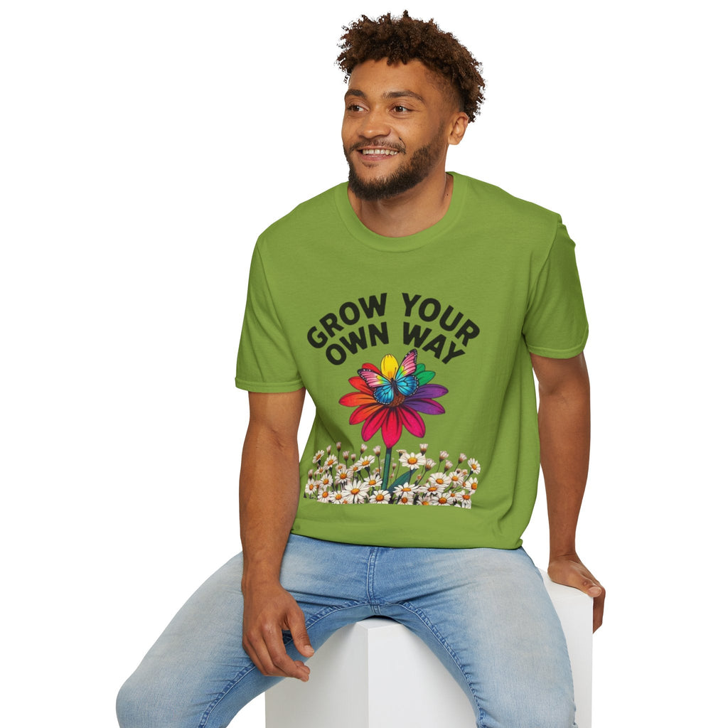 Grow Your Own Way Pride T-shirt - EqualiTees.Me