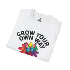 Grow Your Own Way Pride T-shirt - EqualiTees.Me