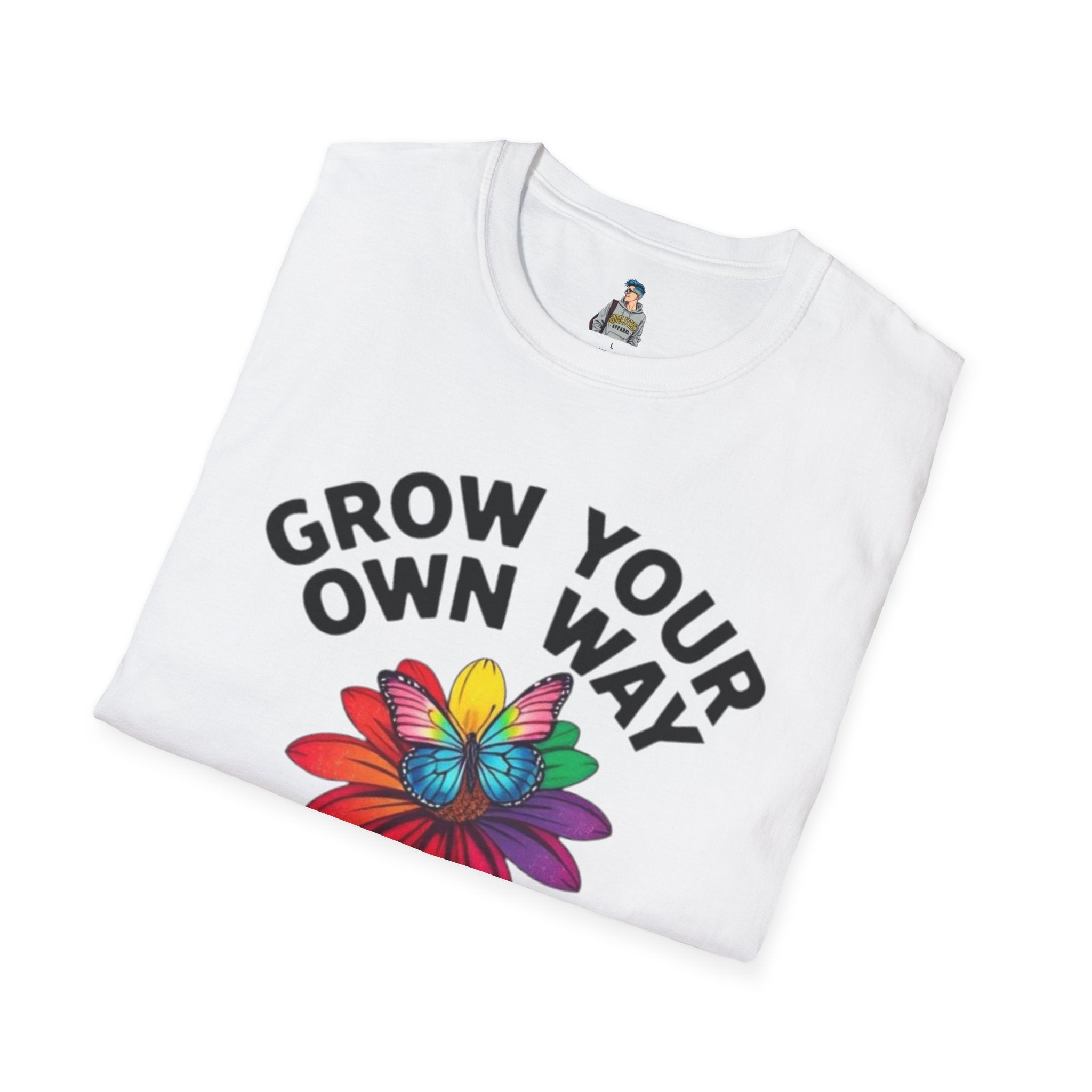 Grow Your Own Way Pride T-shirt - EqualiTees.Me