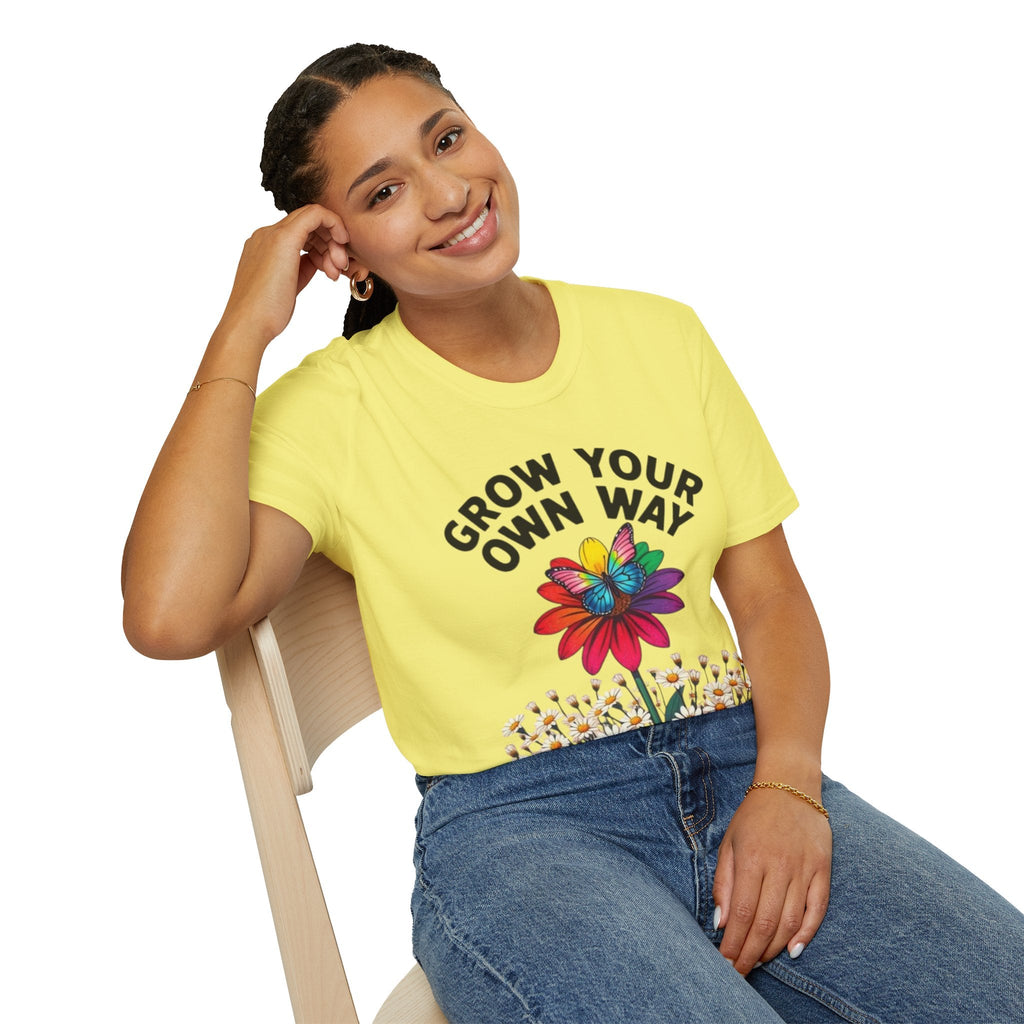 Grow Your Own Way Pride T-shirt - EqualiTees.Me