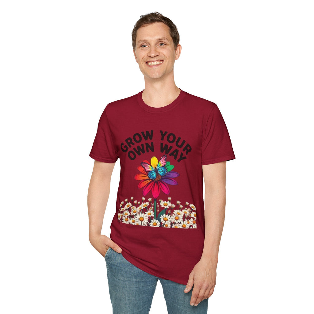 Grow Your Own Way Pride T-shirt - EqualiTees.Me