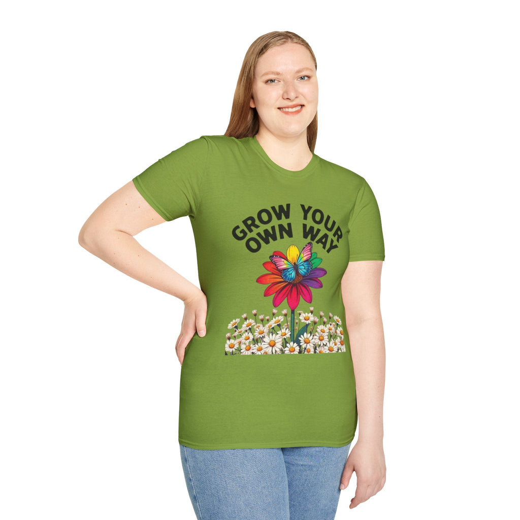 Grow Your Own Way Pride T-shirt - EqualiTees.Me