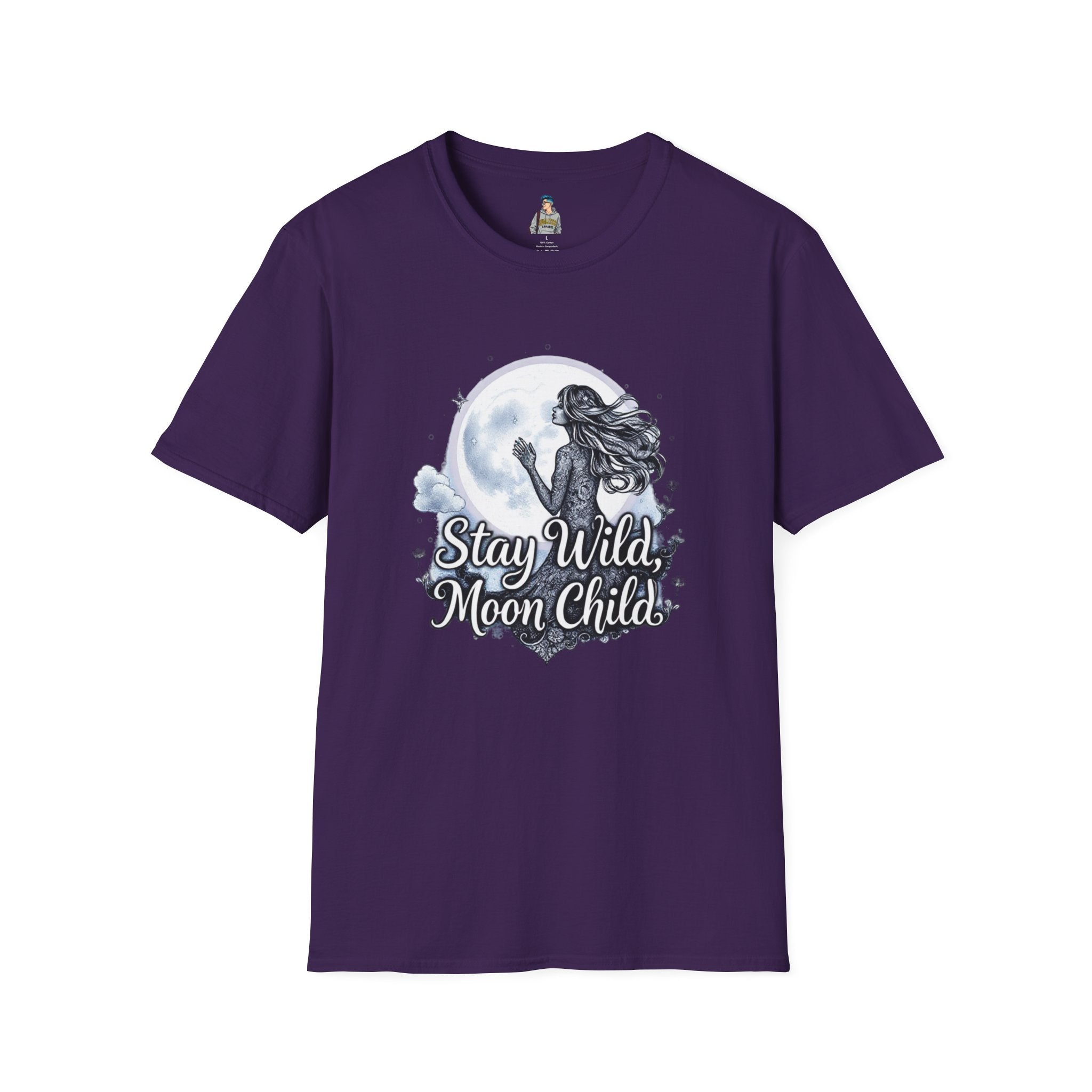 Gypsy Moon T-Shirt - Stay Wild Moon Child - EqualiTees.Me
